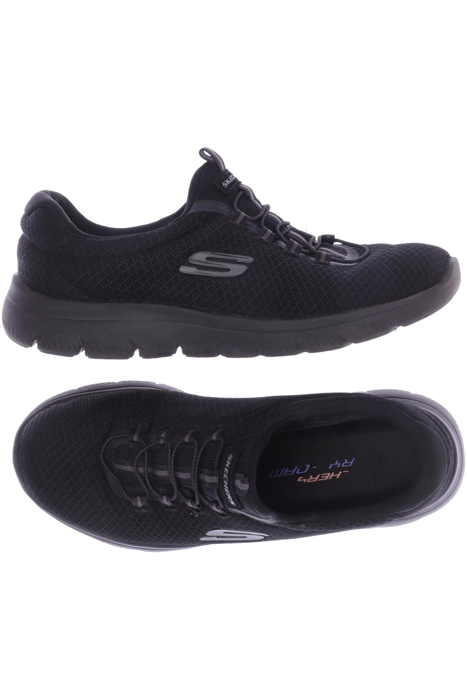 

SKECHERS Damen Sneakers, schwarz