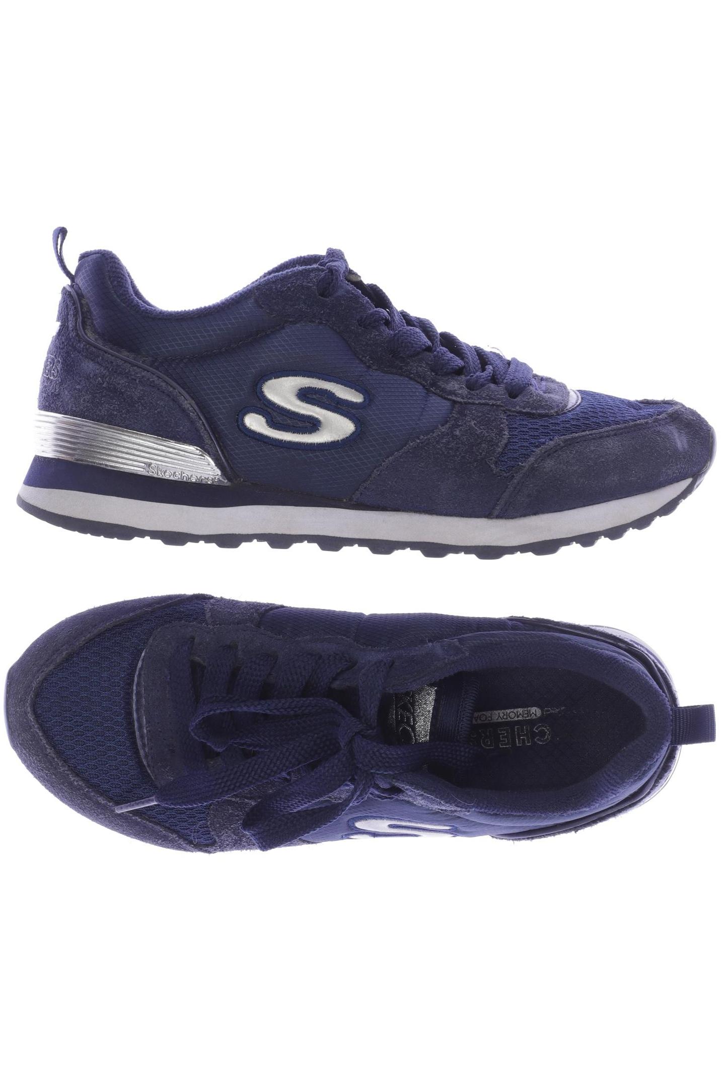 

SKECHERS Damen Sneakers, marineblau