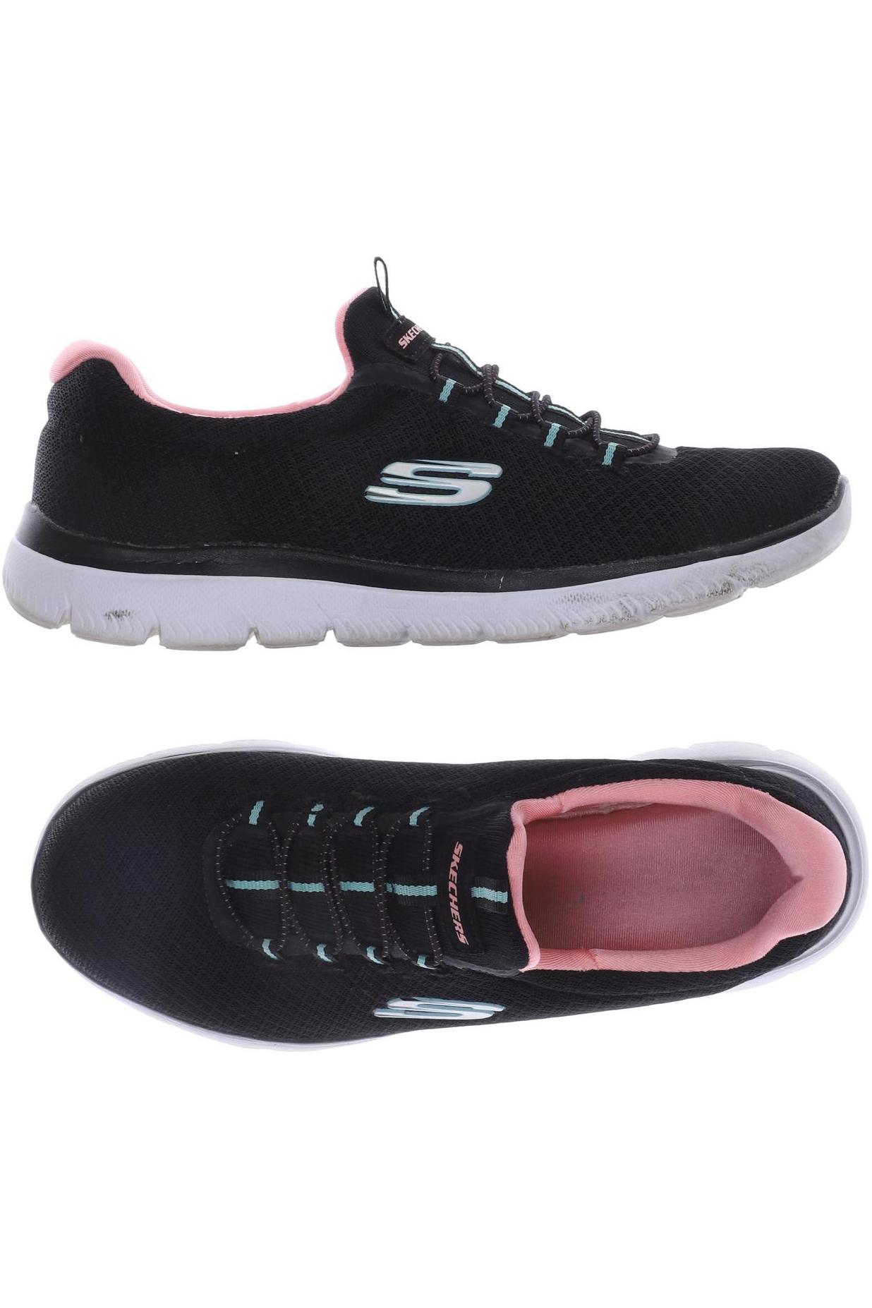 

SKECHERS Damen Sneakers, schwarz