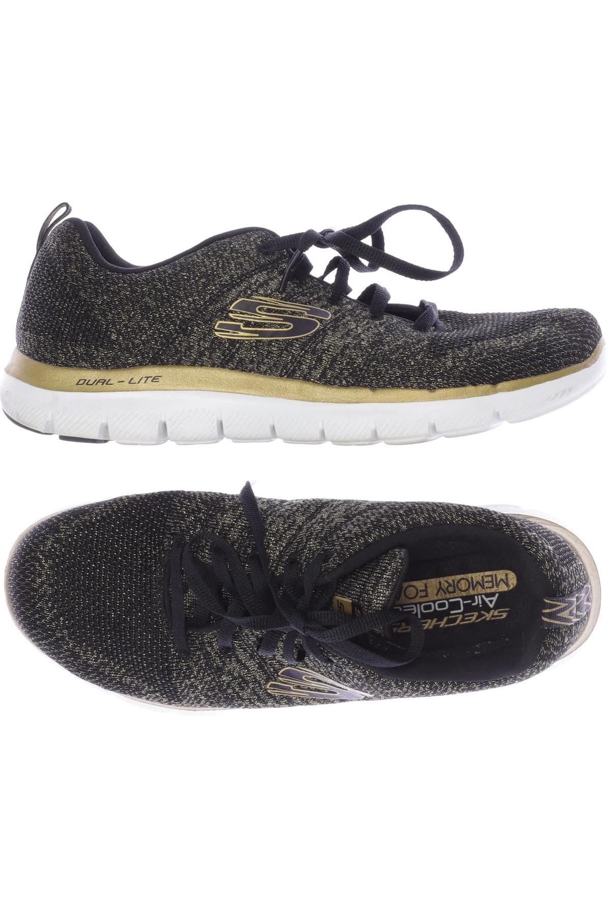 

SKECHERS Damen Sneakers, schwarz
