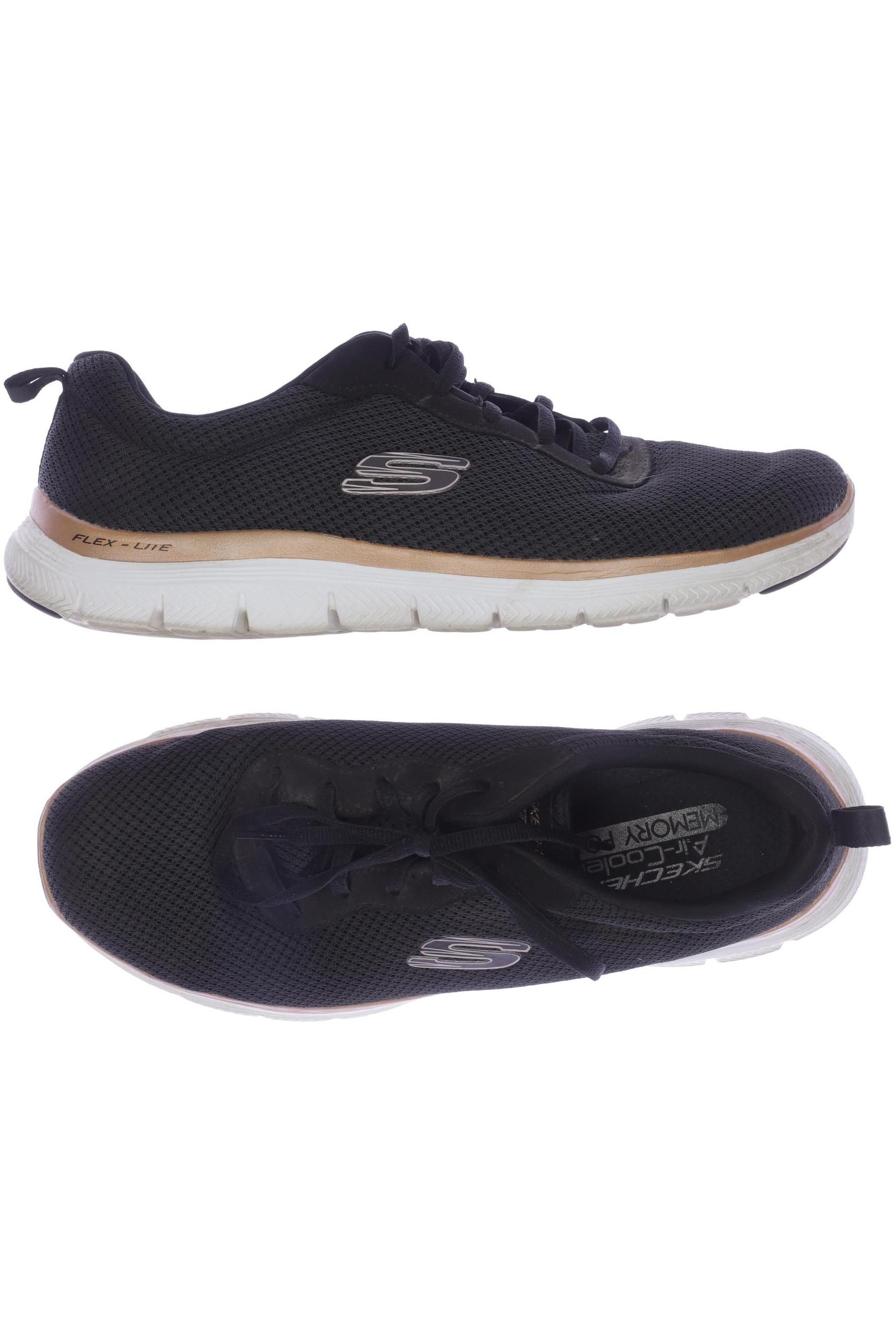 

SKECHERS Damen Sneakers, schwarz