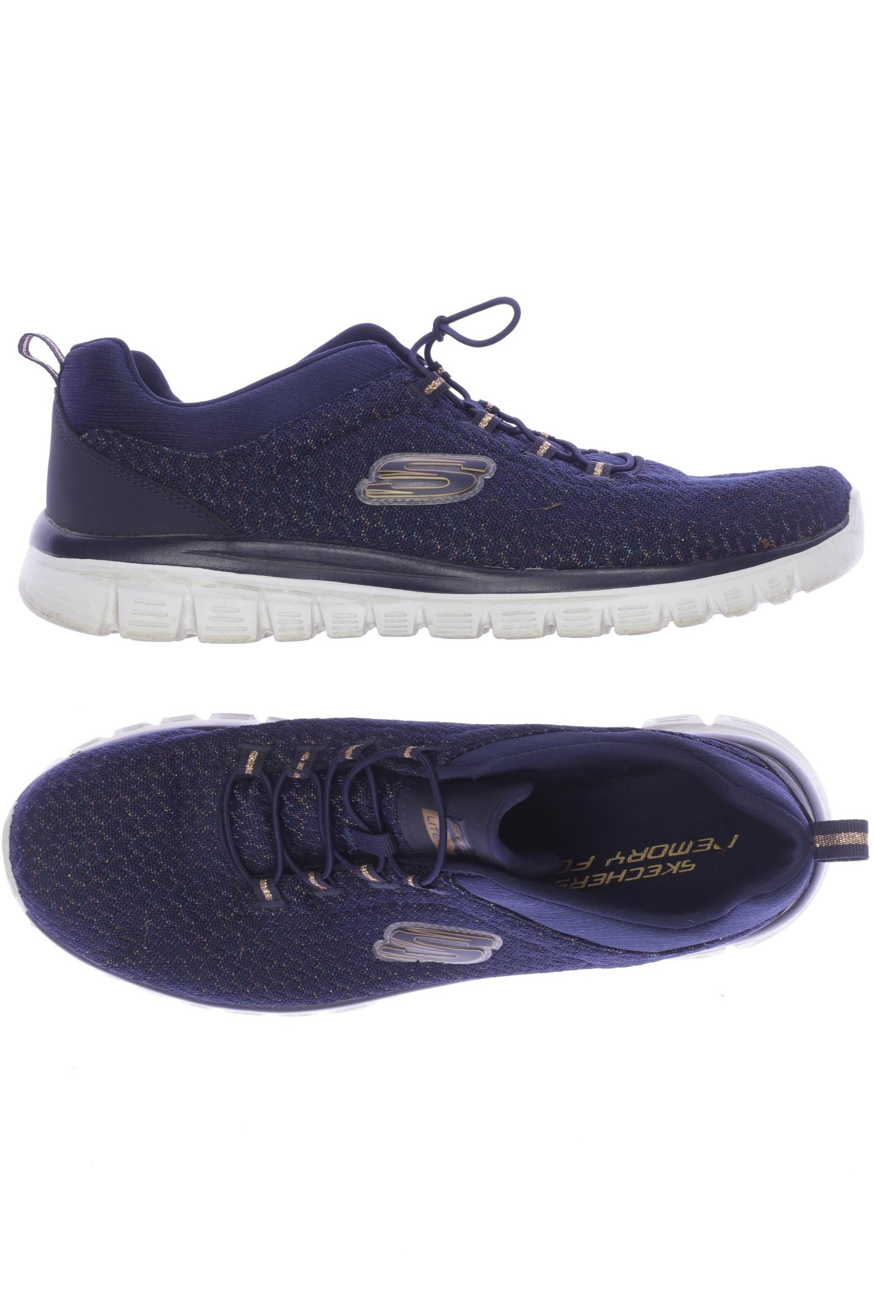 

SKECHERS Damen Sneakers, marineblau