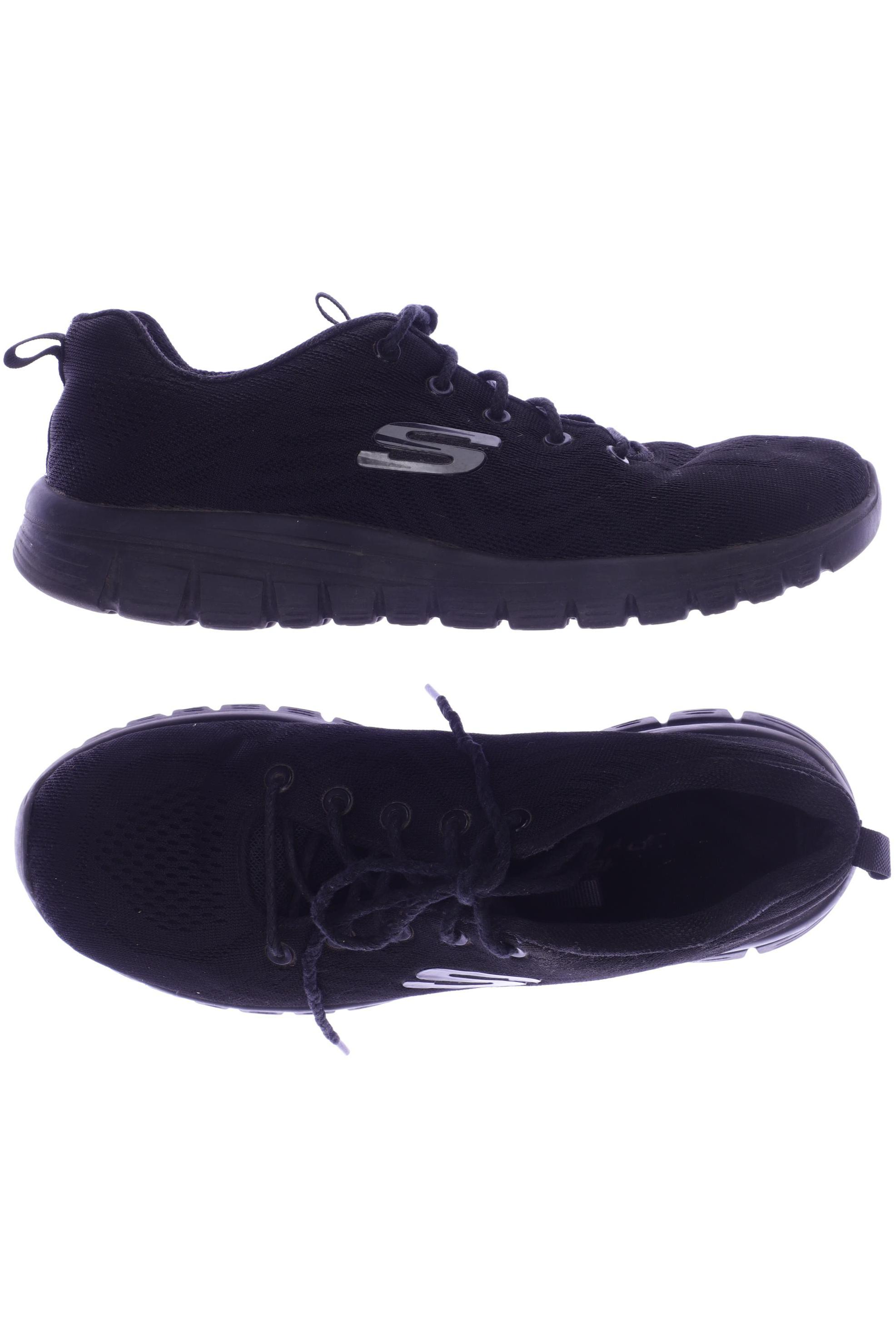 

SKECHERS Damen Sneakers, schwarz