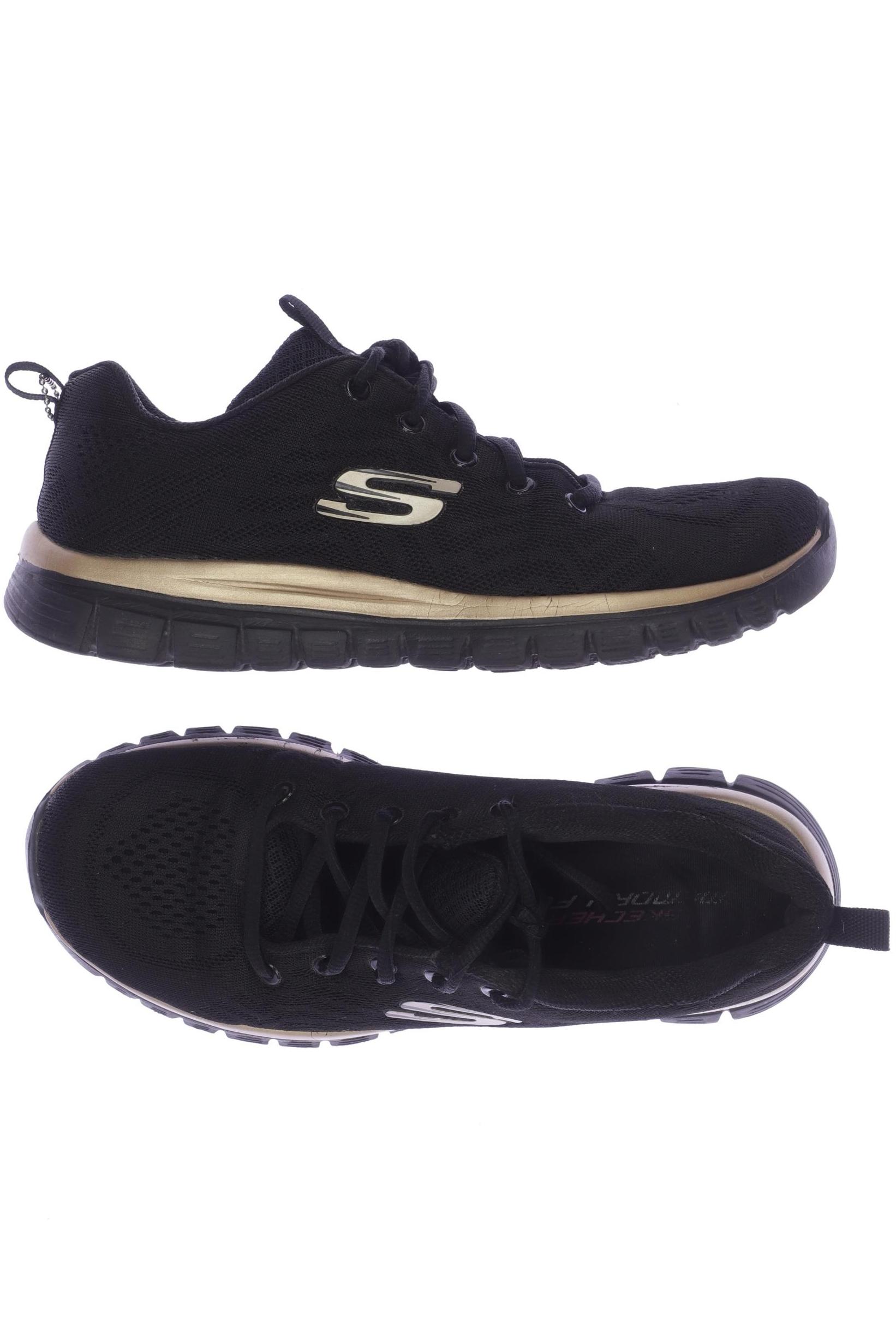 

Skechers Damen Sneakers, schwarz, Gr. 38