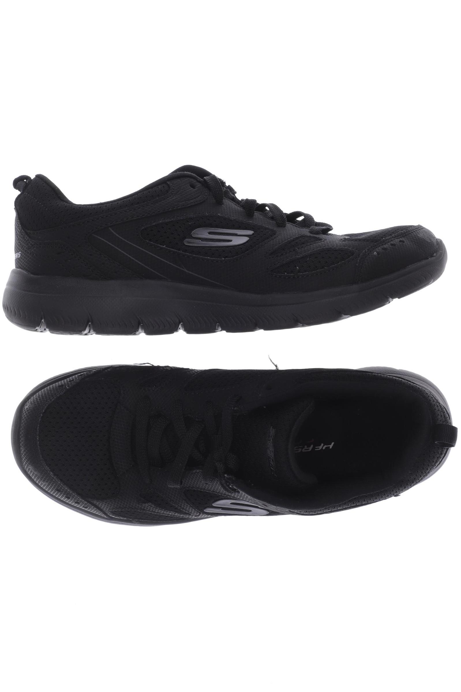 

SKECHERS Damen Sneakers, schwarz
