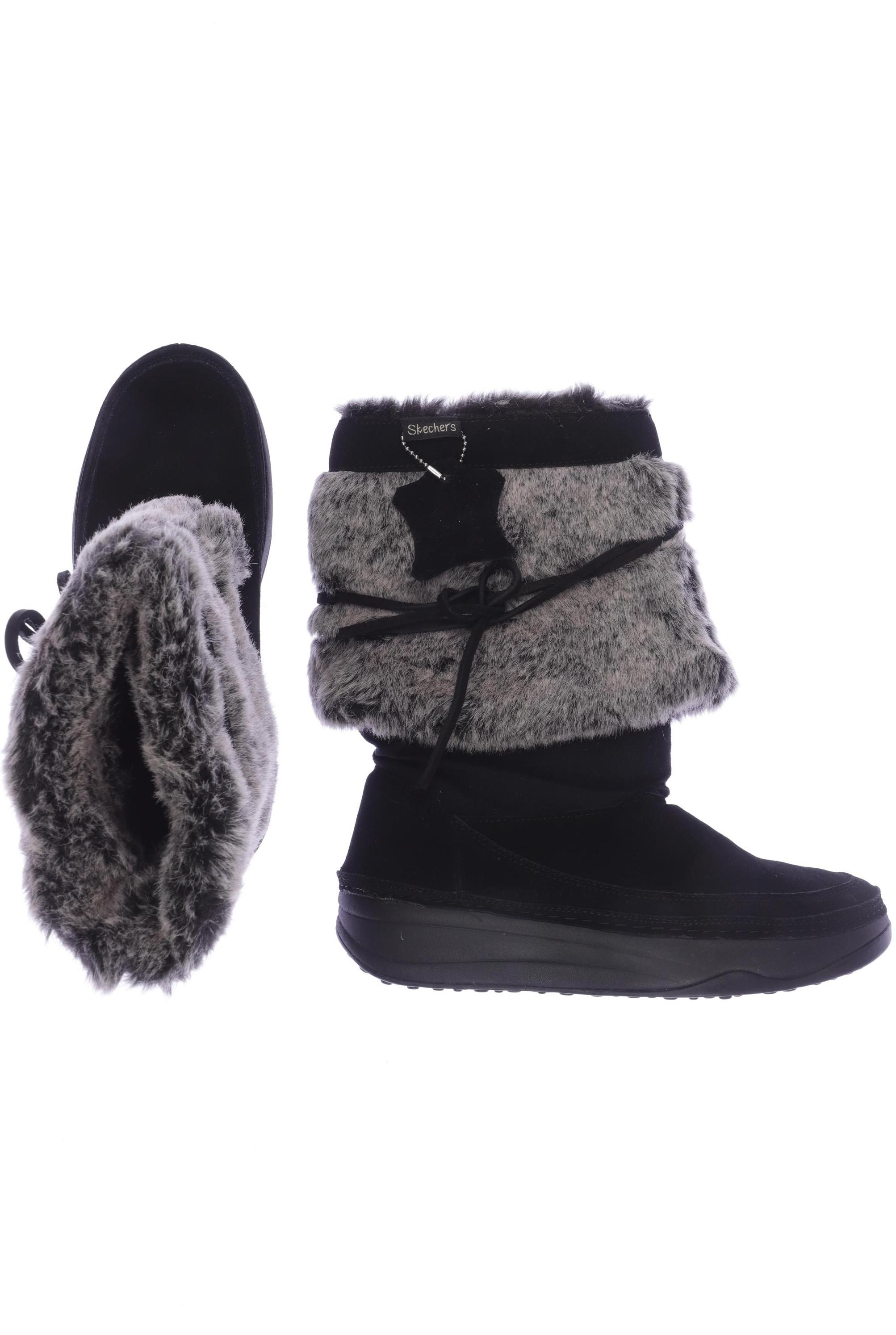 

SKECHERS Damen Stiefel, schwarz