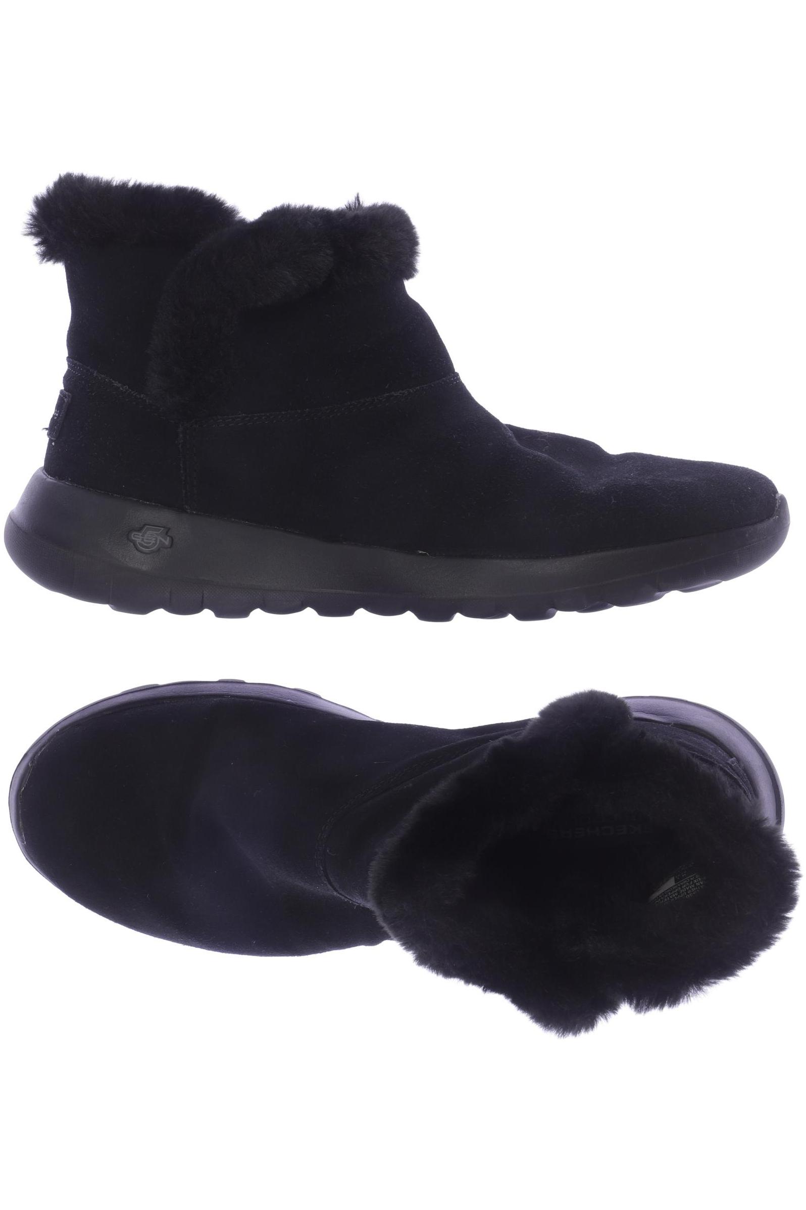 

SKECHERS Damen Stiefelette, schwarz