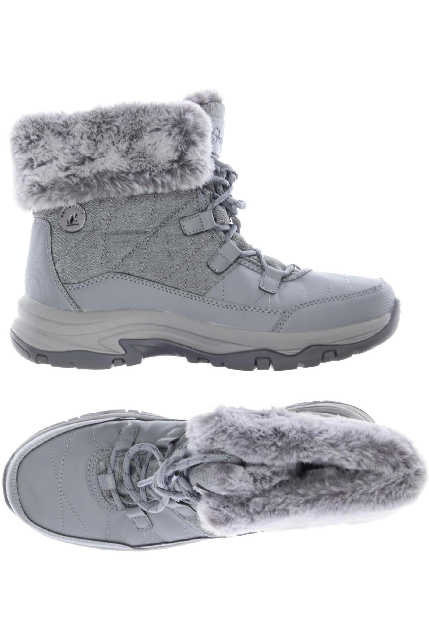 

Skechers Damen Stiefelette, grau, Gr. 37