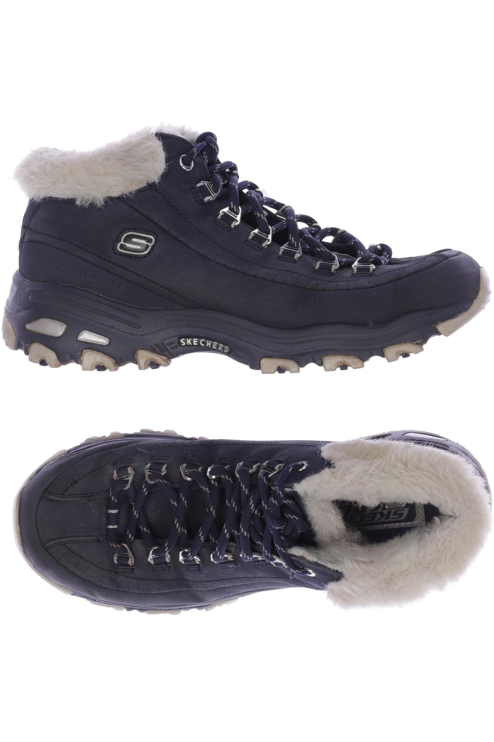 

Skechers Damen Stiefelette, marineblau, Gr. 38