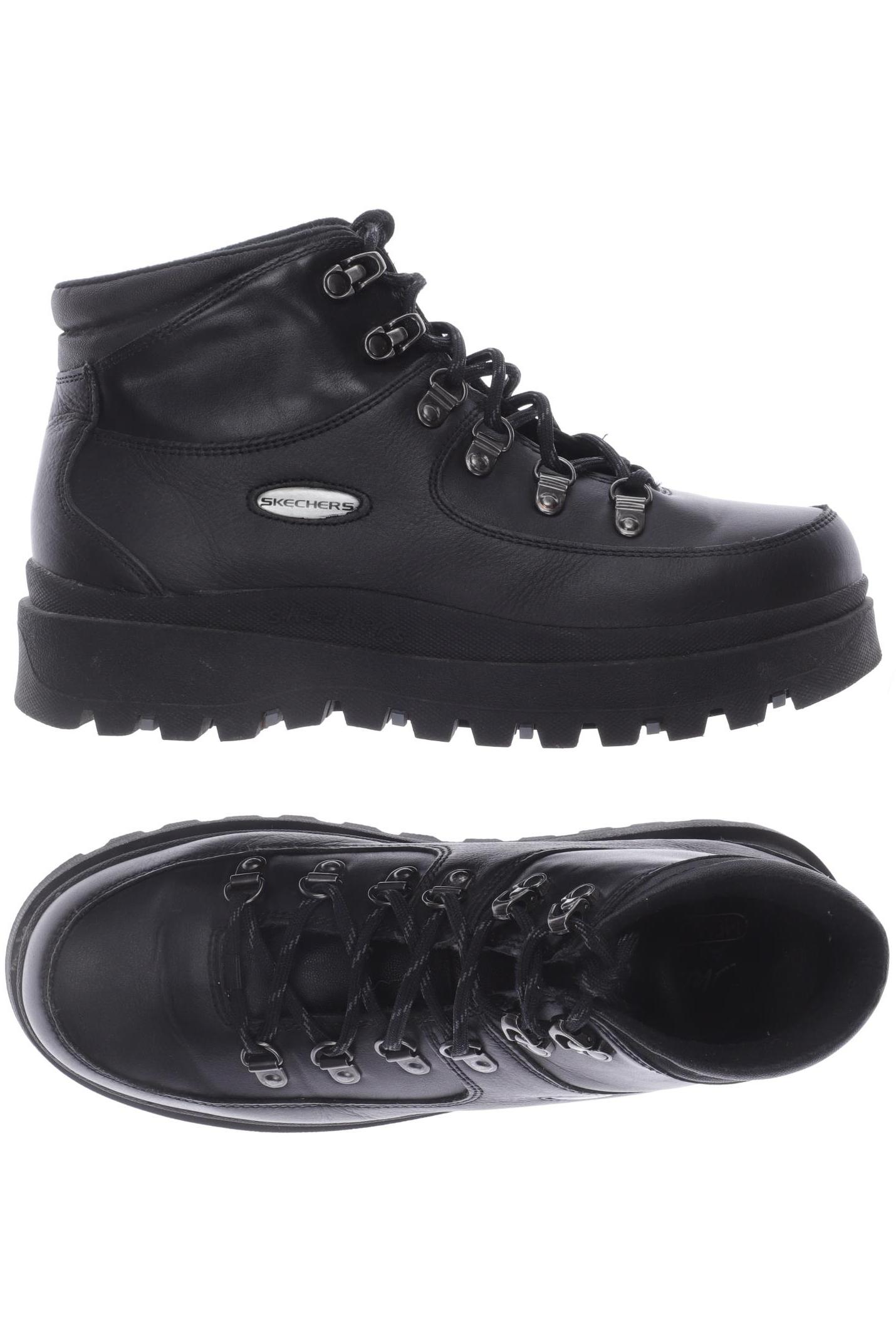 

SKECHERS Damen Stiefelette, schwarz