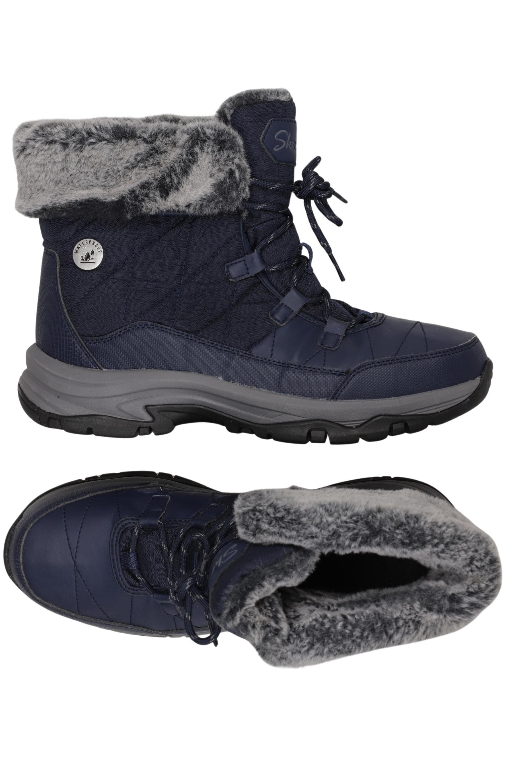 

Skechers Damen Stiefelette, marineblau, Gr. 40