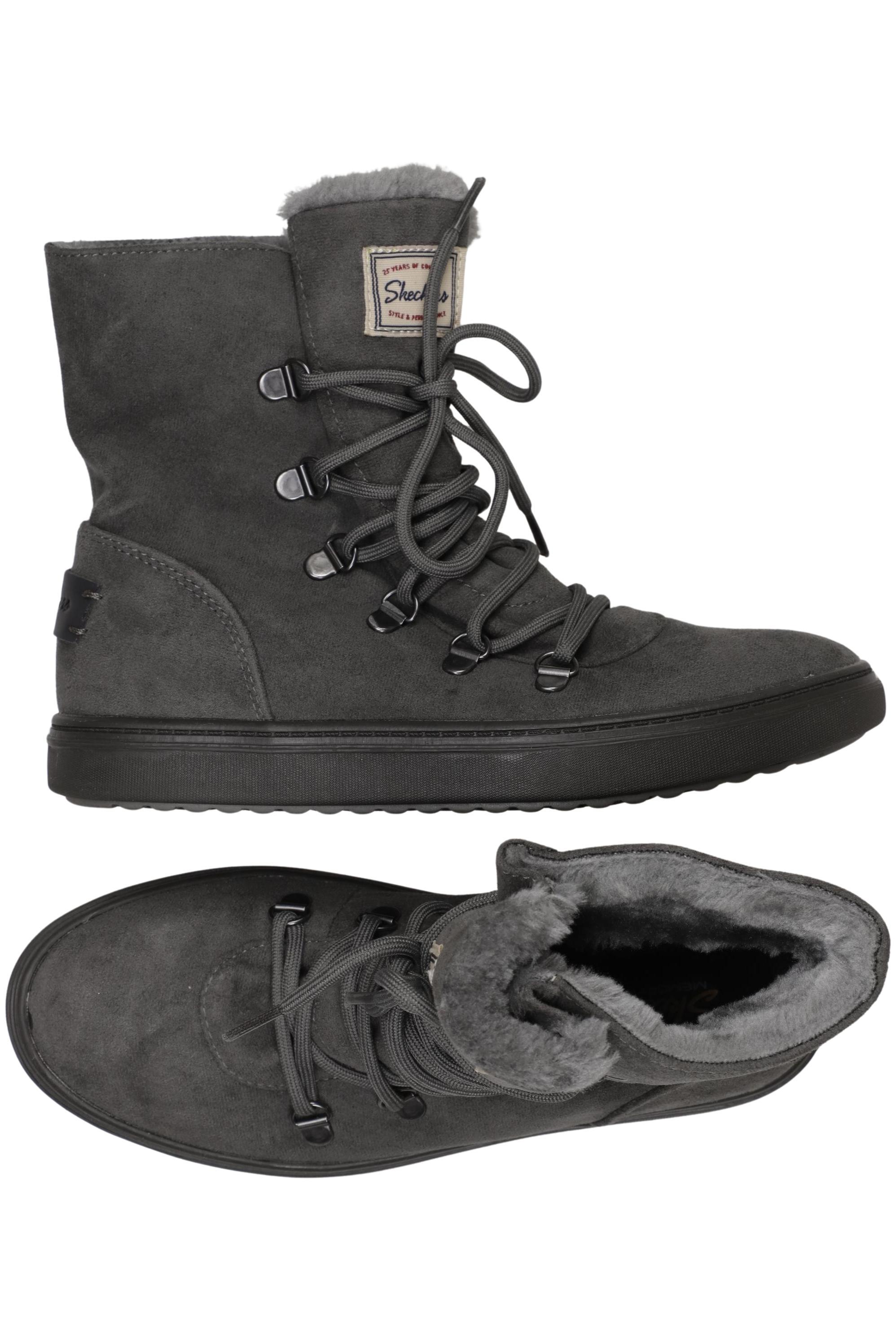 

Skechers Damen Stiefelette, grau, Gr. 37