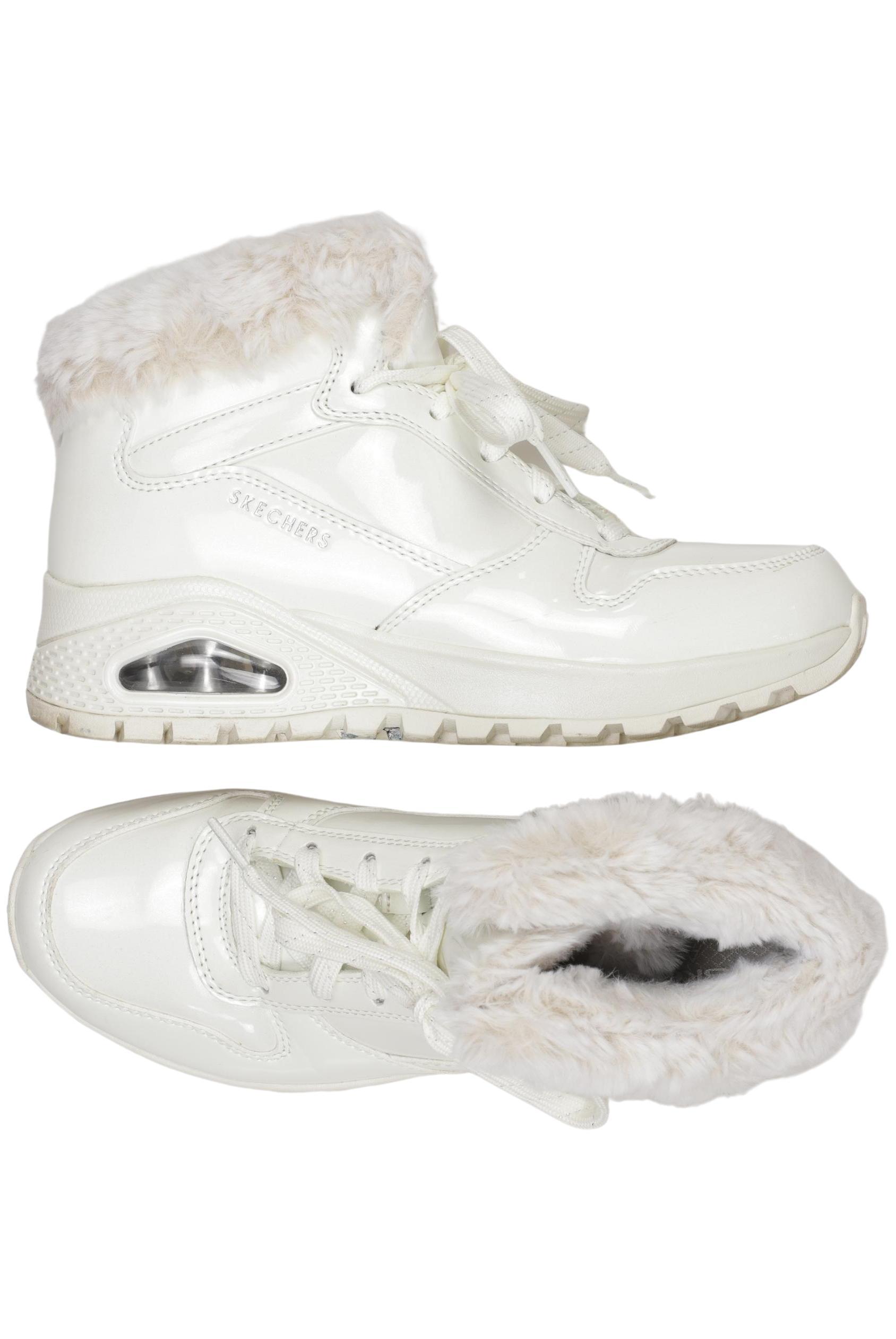 

Skechers Damen Stiefelette, weiß, Gr. 38