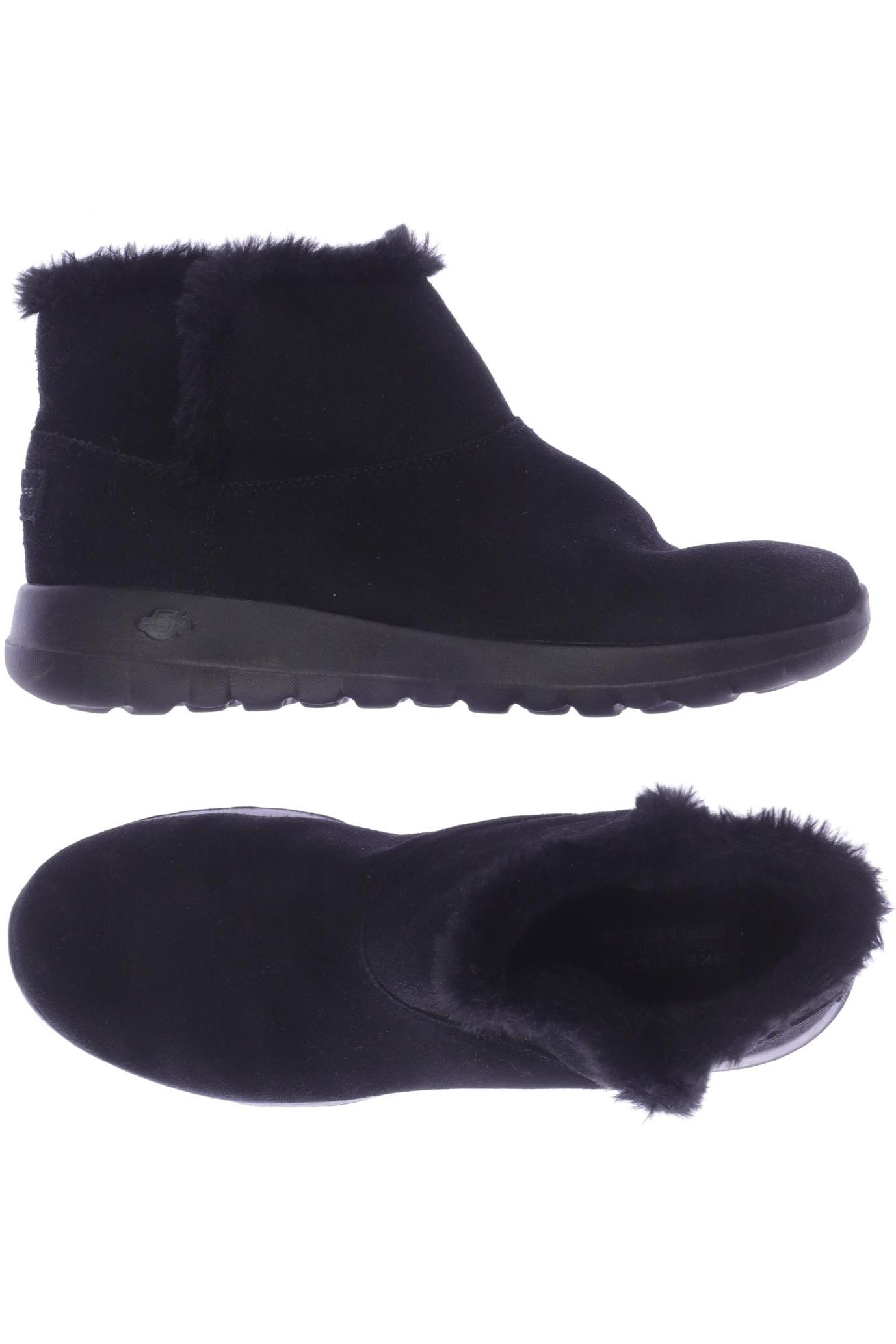 

SKECHERS Damen Stiefelette, schwarz