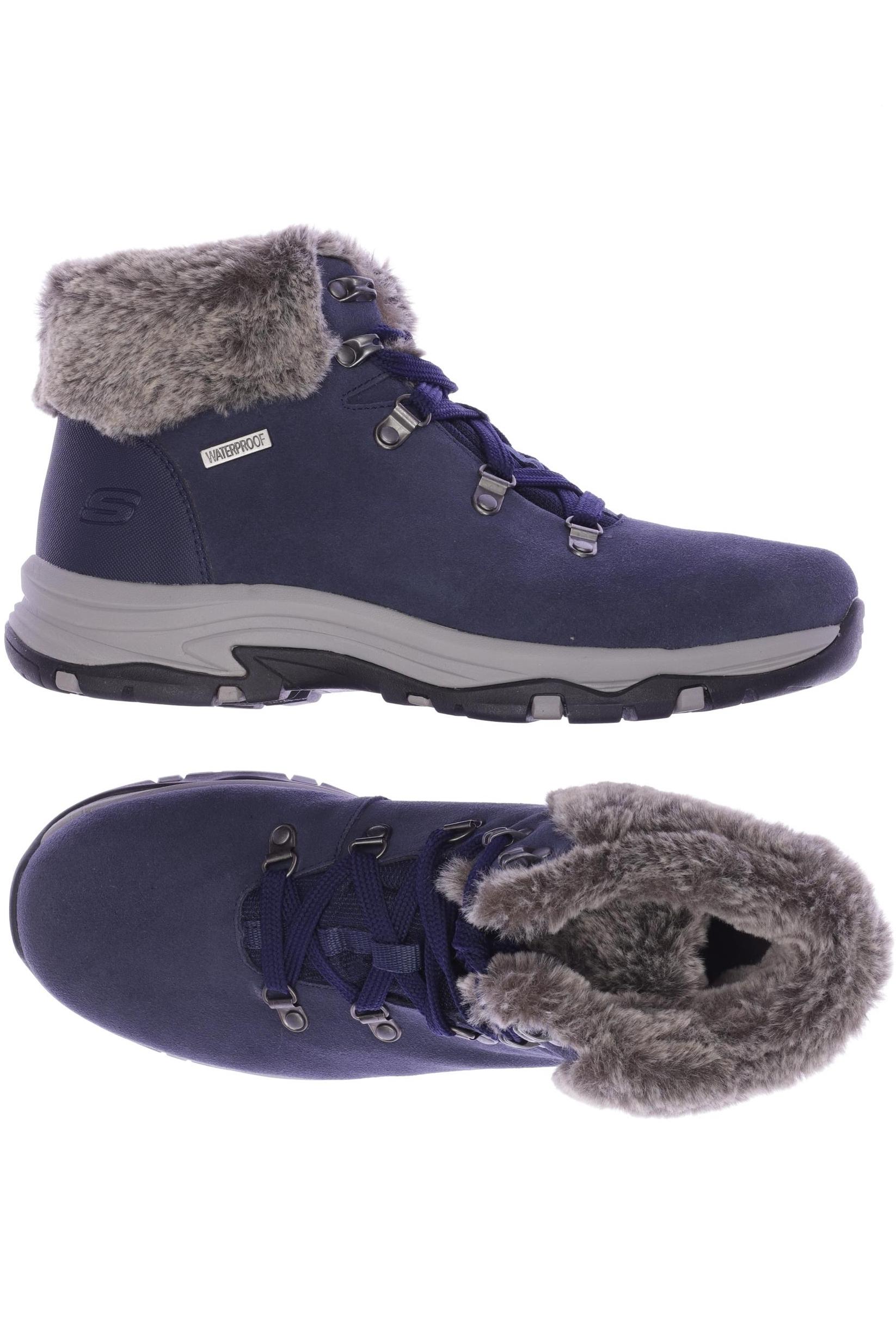 

Skechers Damen Stiefelette, blau, Gr. 40