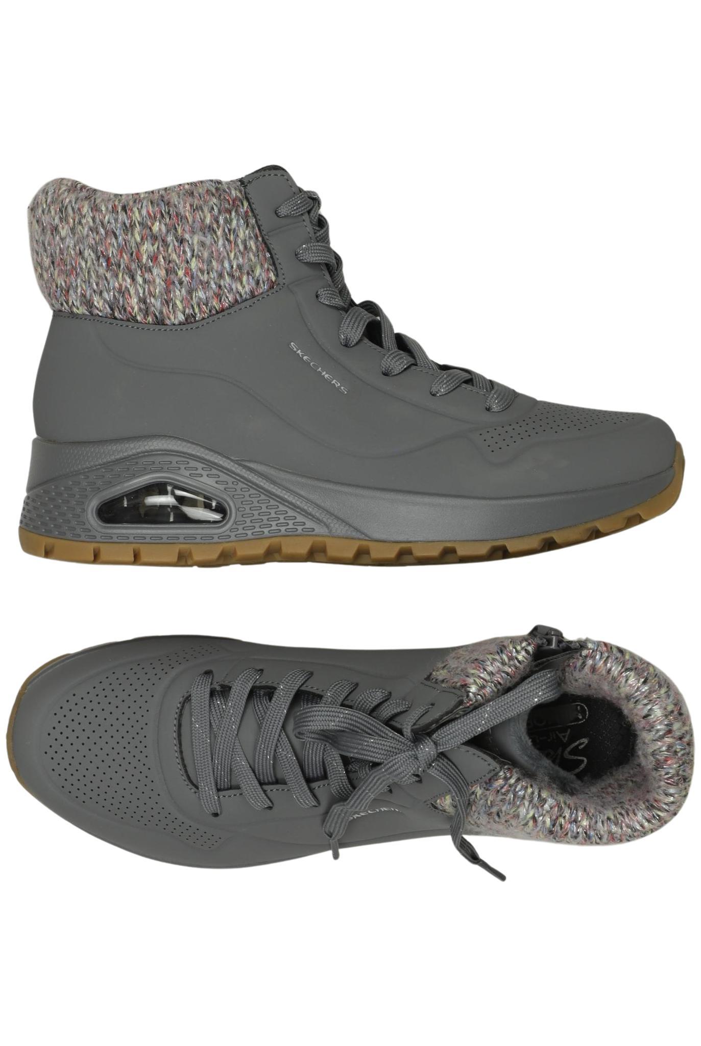 

Skechers Damen Stiefelette, grau, Gr. 40