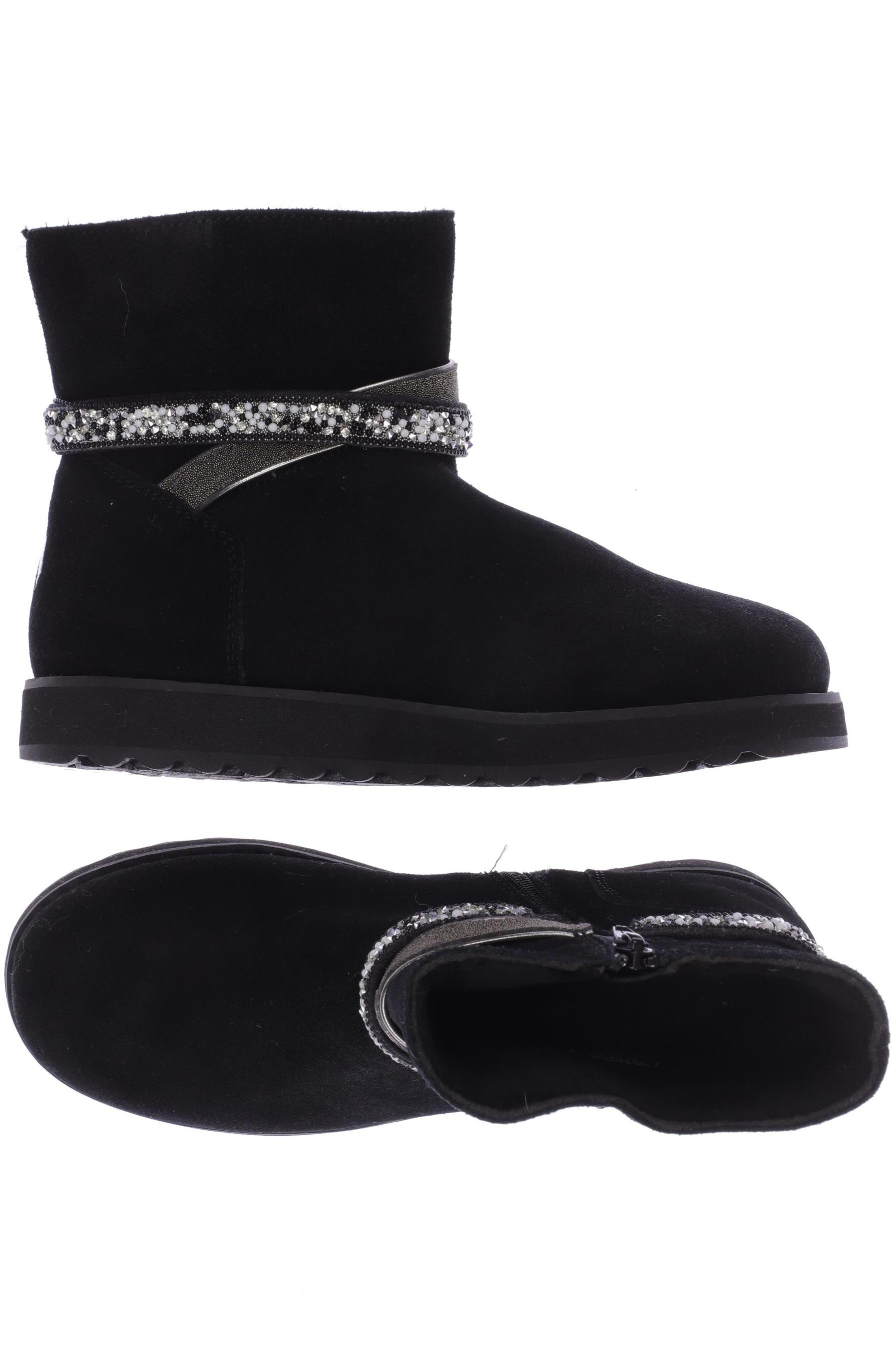 

SKECHERS Damen Stiefelette, schwarz
