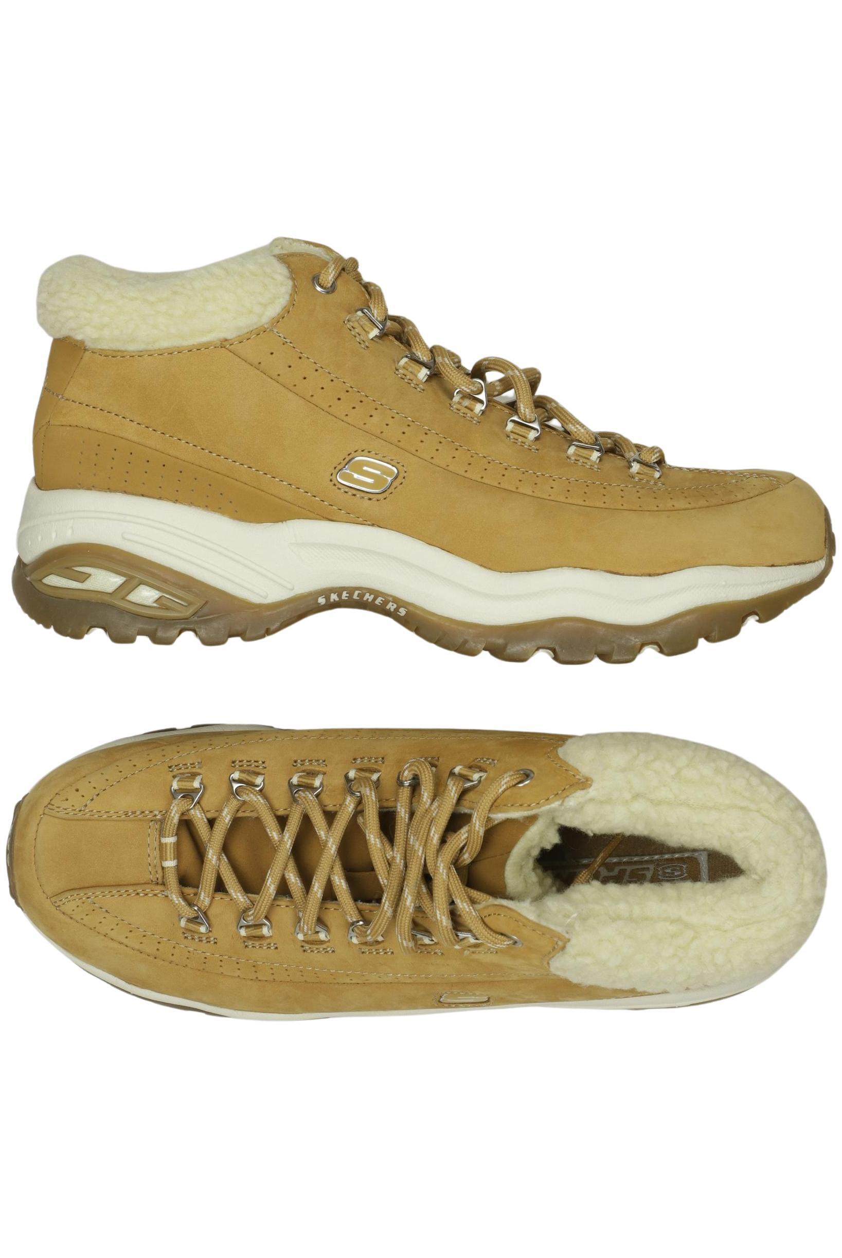 

Skechers Damen Stiefelette, beige, Gr. 40