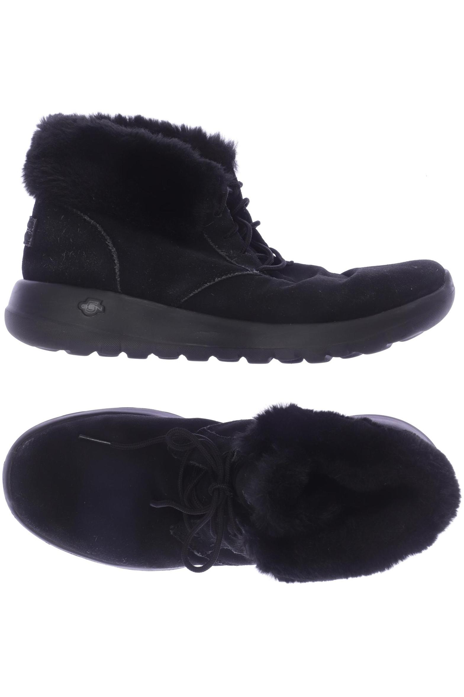 

SKECHERS Damen Stiefelette, schwarz