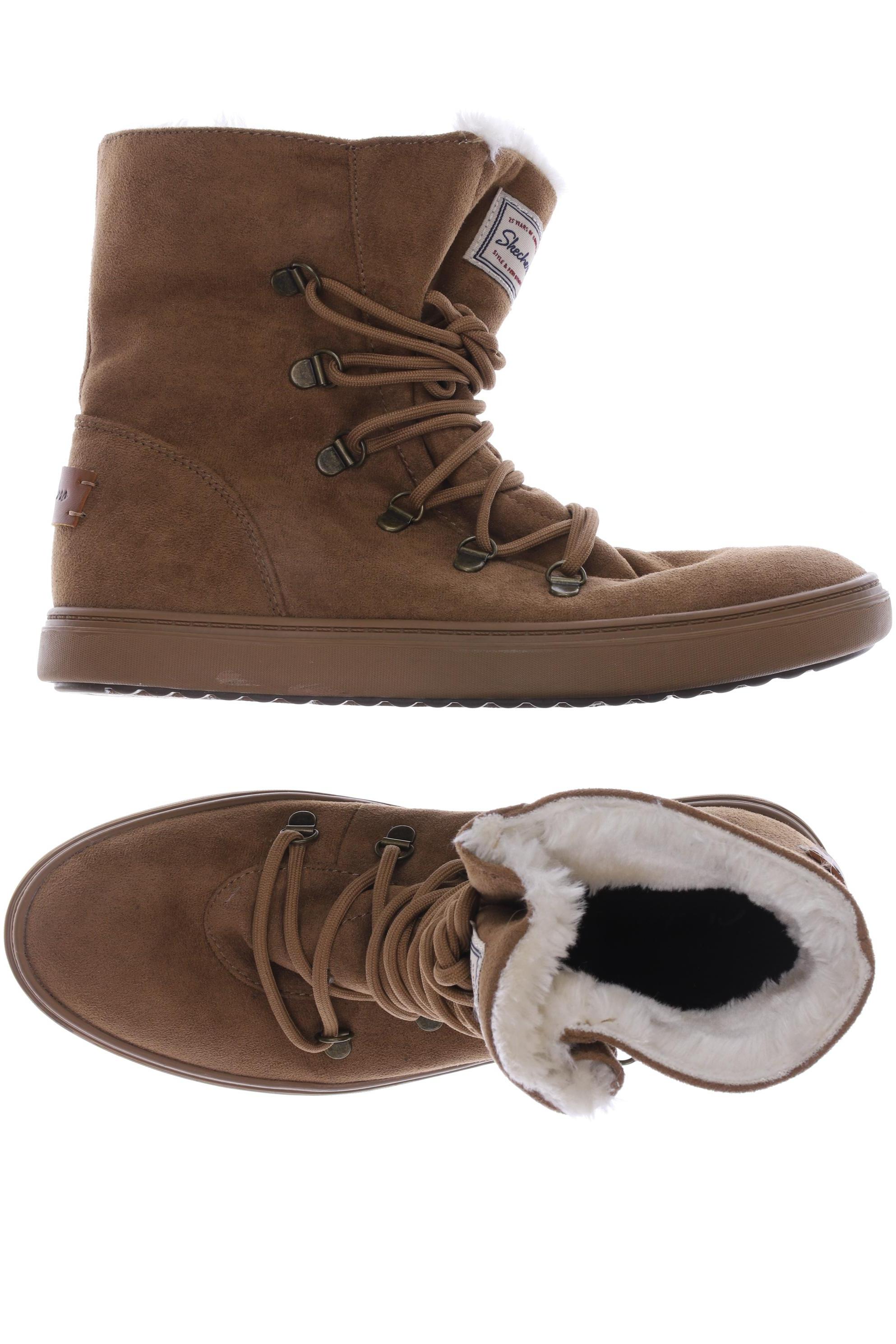 

SKECHERS Damen Stiefelette, braun