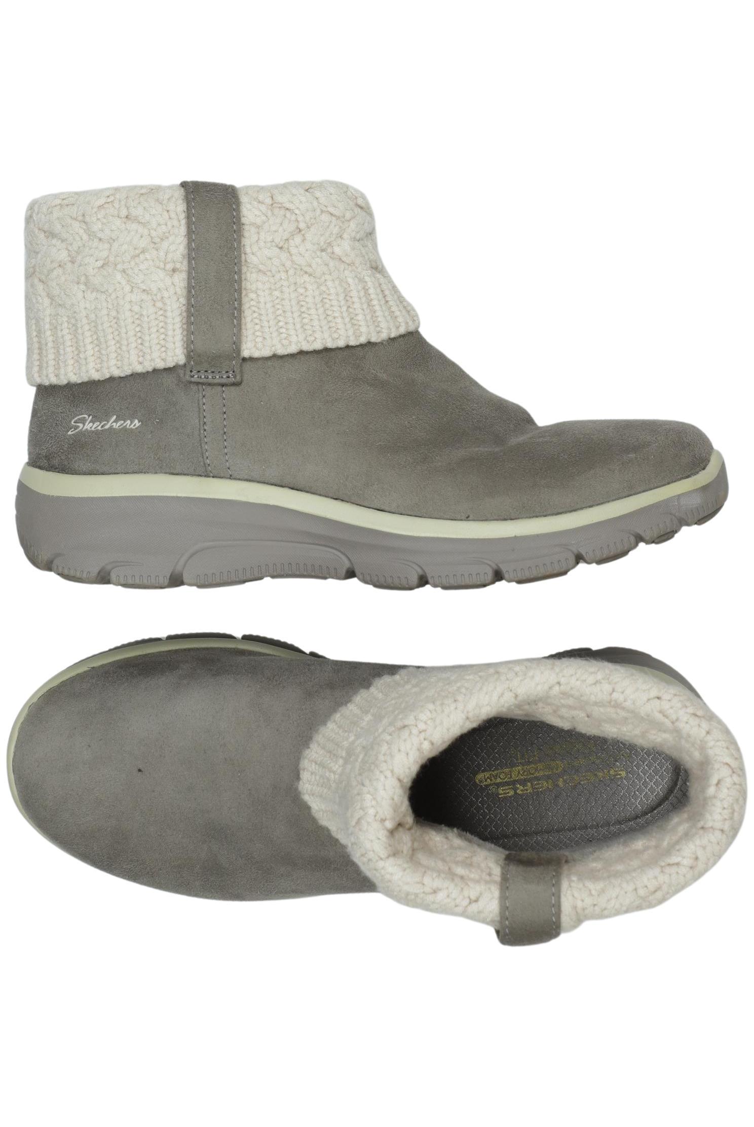 

Skechers Damen Stiefelette, grau, Gr. 39.5