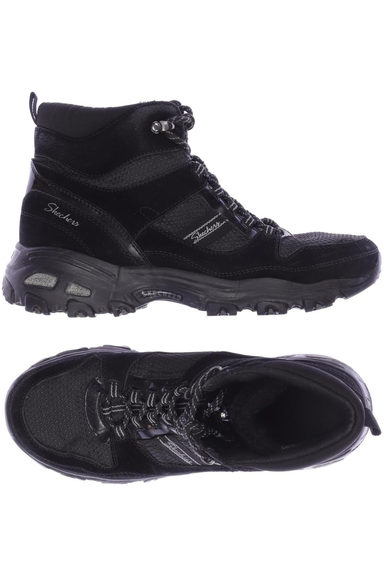 

SKECHERS Damen Stiefelette, schwarz