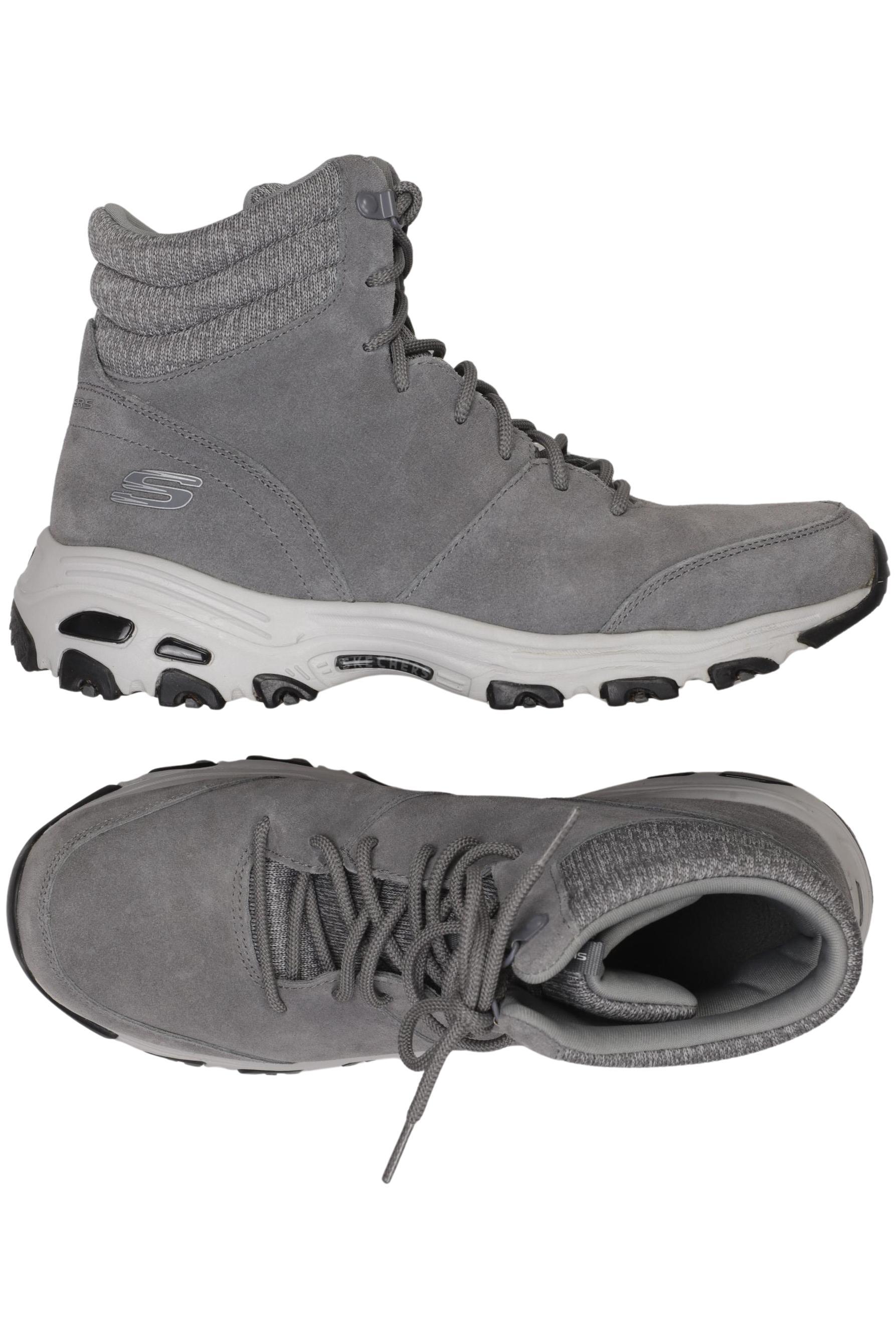 

Skechers Damen Stiefelette, grau, Gr. 41