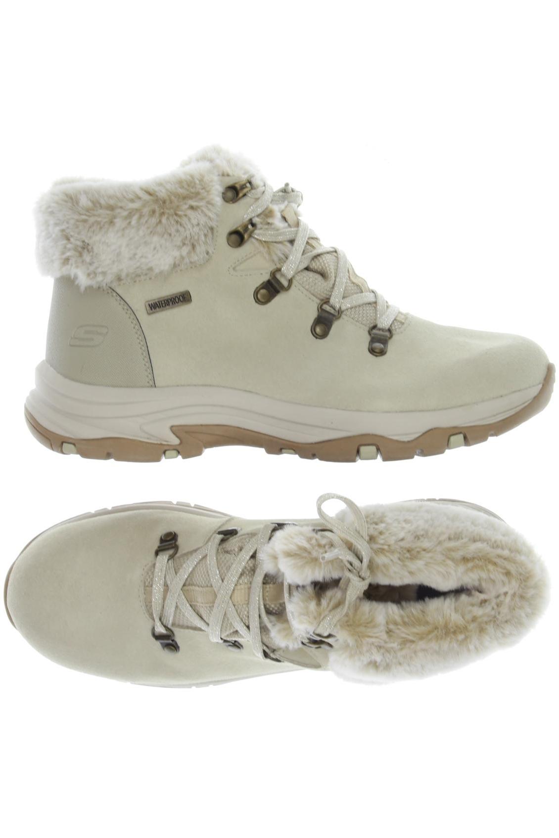 

Skechers Damen Stiefelette, cremeweiß, Gr. 40