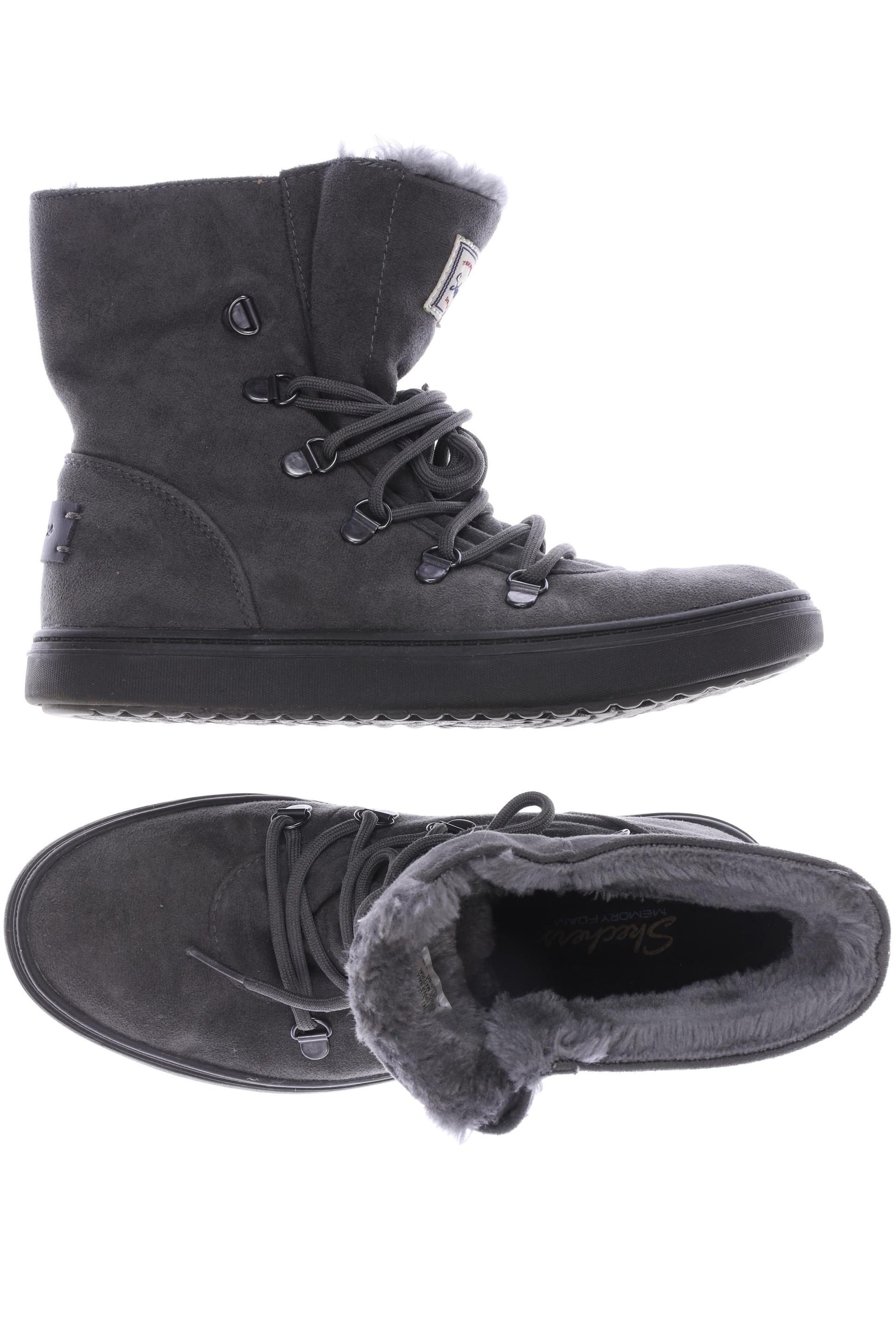 

Skechers Damen Stiefelette, grau, Gr. 37