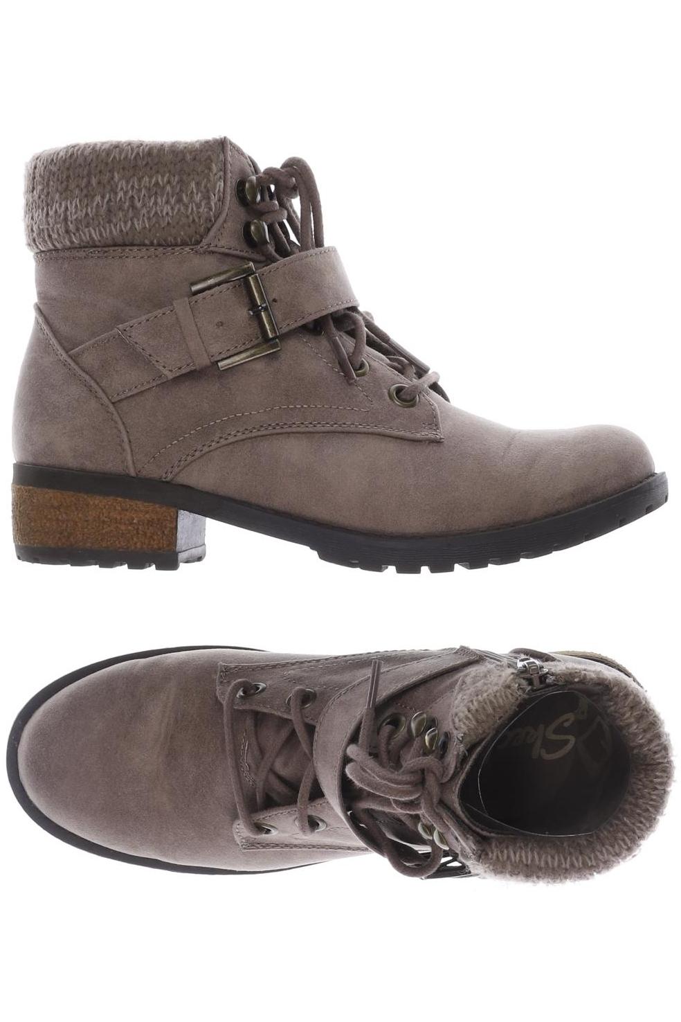 

SKECHERS Damen Stiefelette, beige