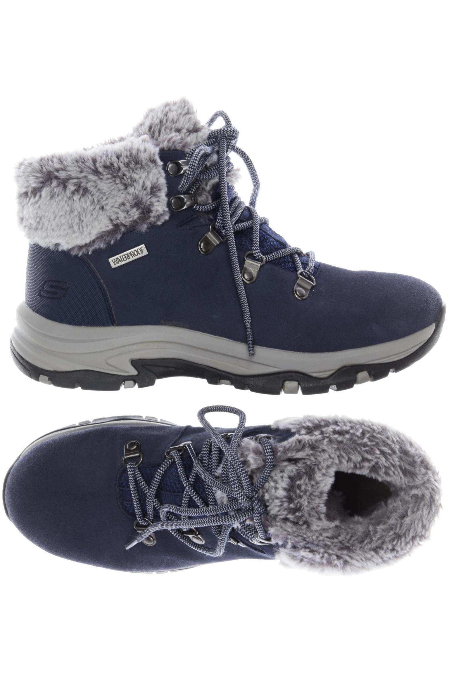 

Skechers Damen Stiefelette, marineblau, Gr. 38.5