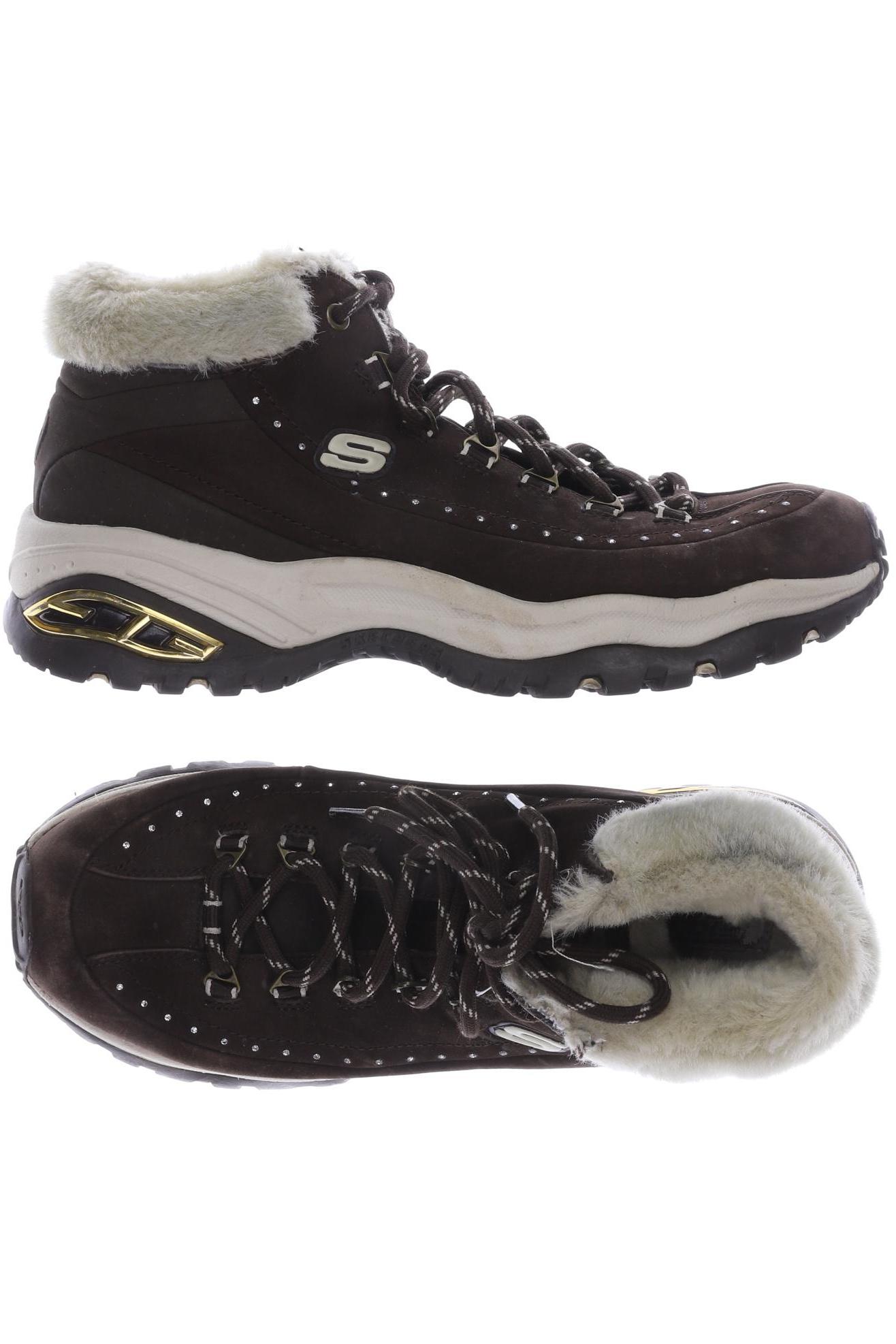 

SKECHERS Damen Stiefelette, braun