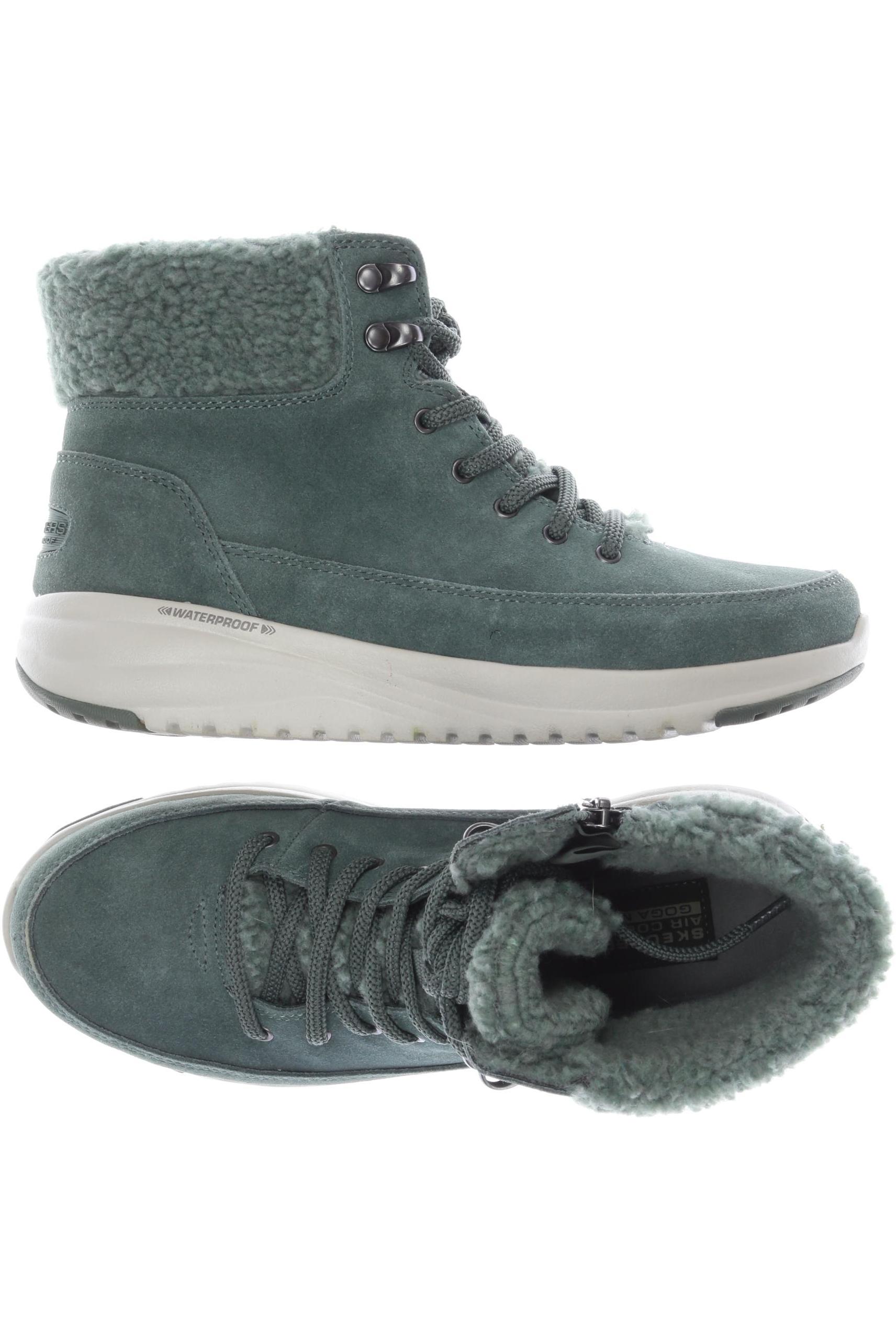 

Skechers Damen Stiefelette, grün, Gr. 37