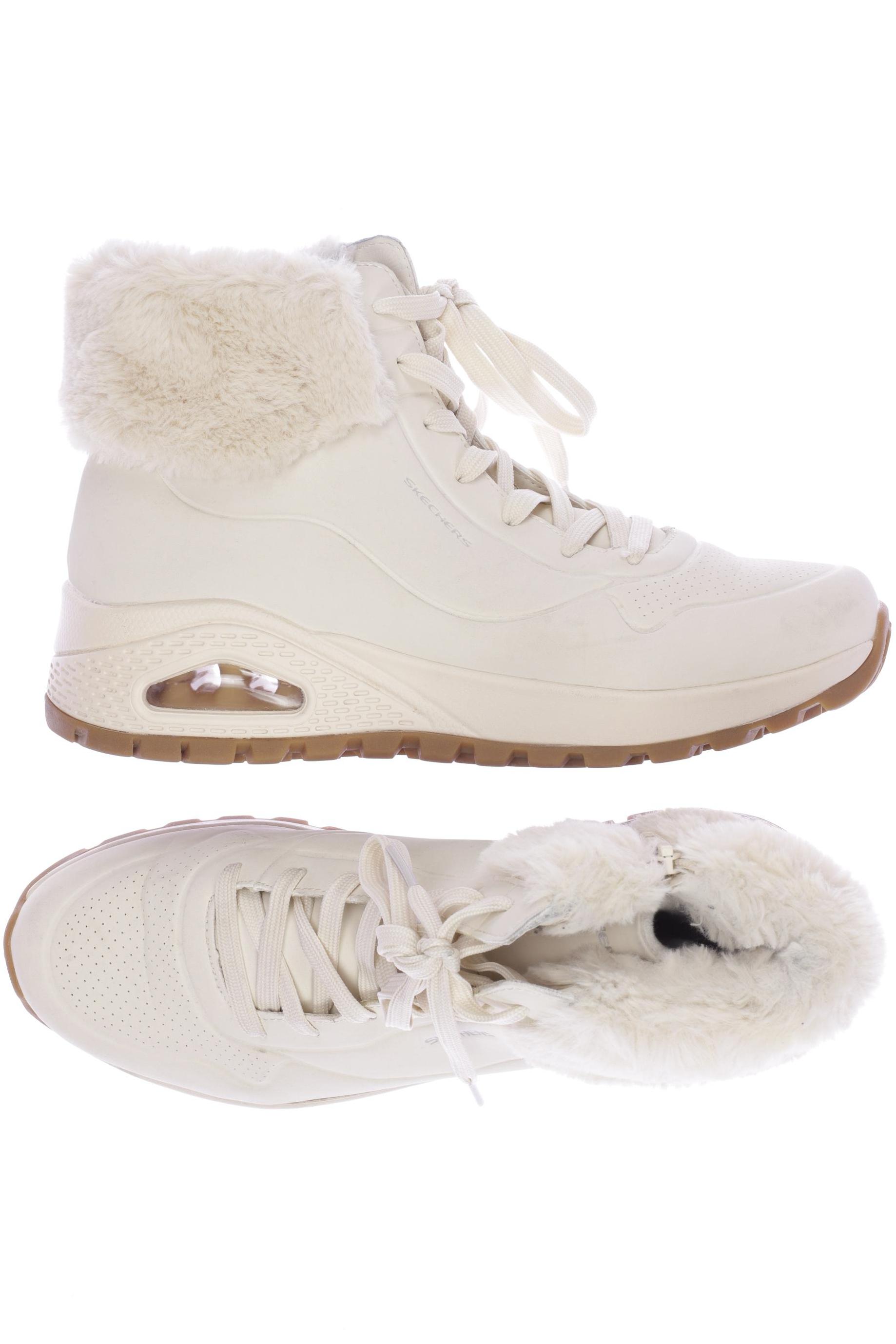 

Skechers Damen Stiefelette, cremeweiß, Gr. 40