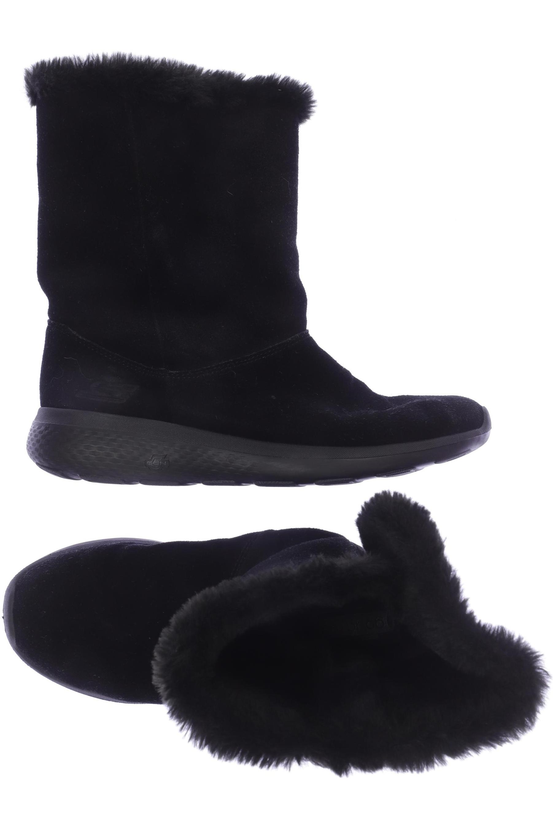 

SKECHERS Damen Stiefelette, schwarz