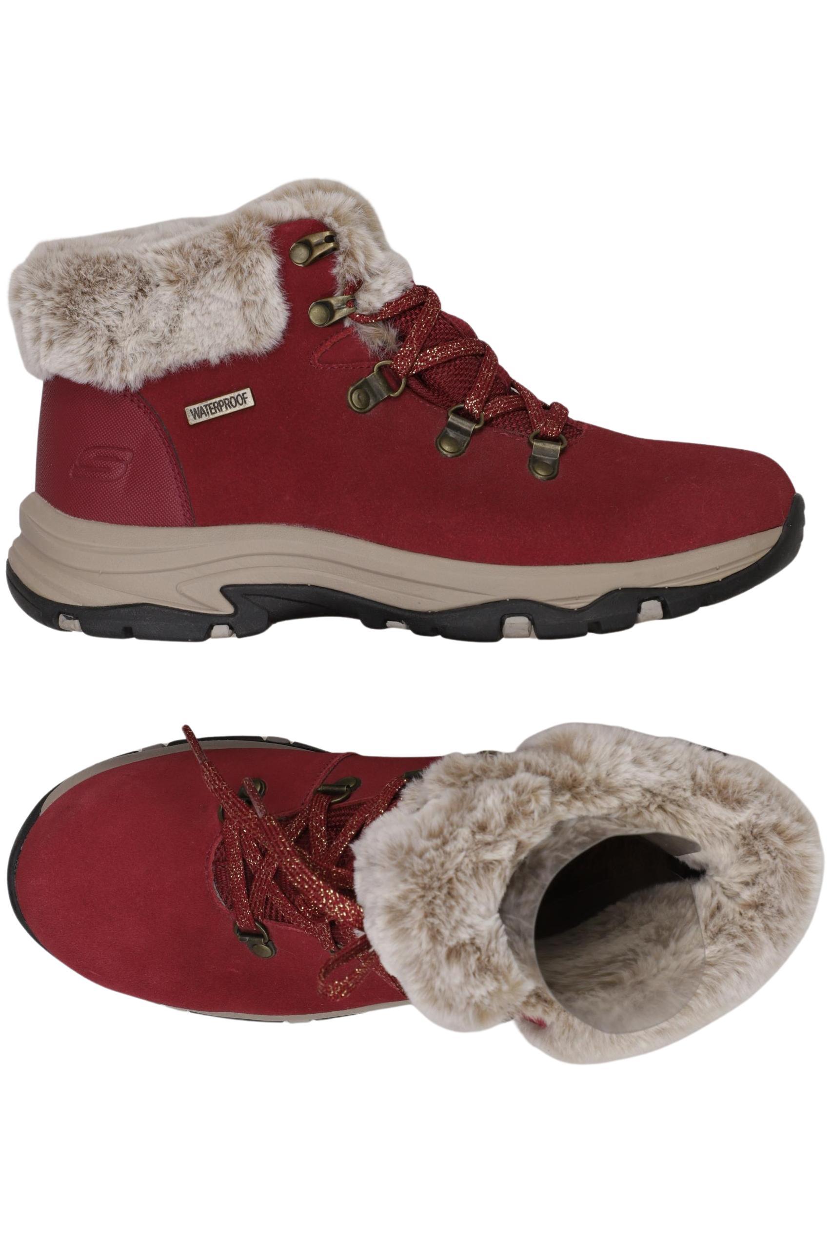 

Skechers Damen Stiefelette, rot, Gr. 39