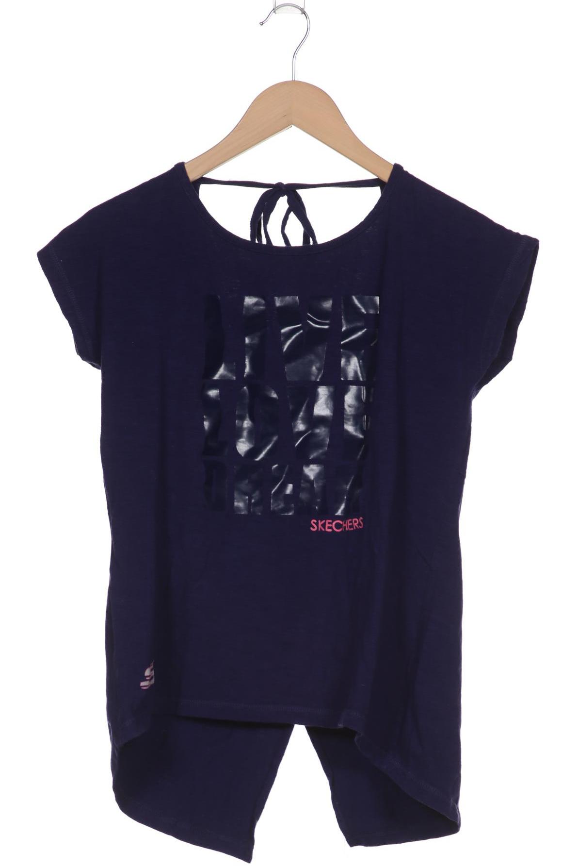 

SKECHERS Damen T-Shirt, marineblau