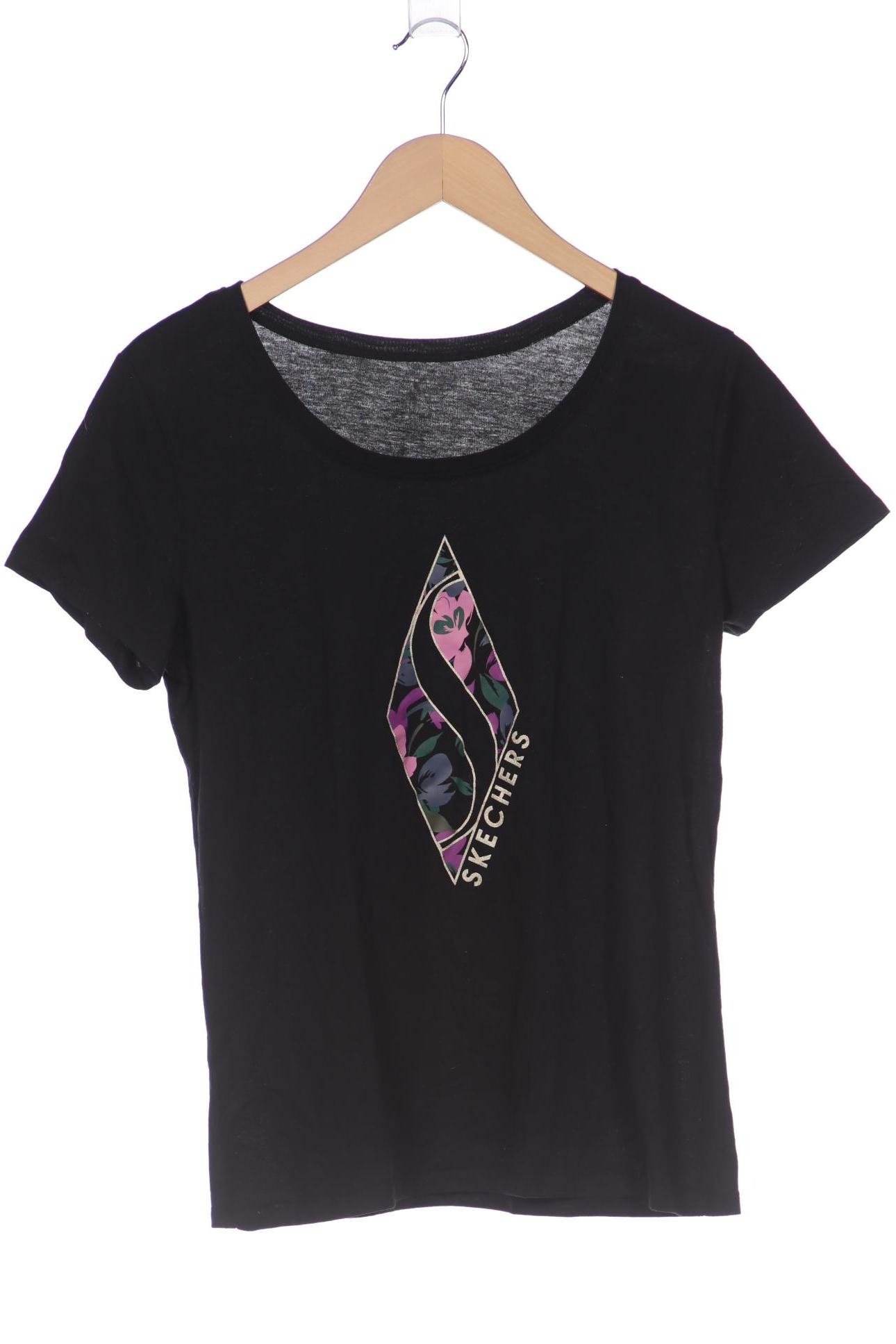 

SKECHERS Damen T-Shirt, schwarz