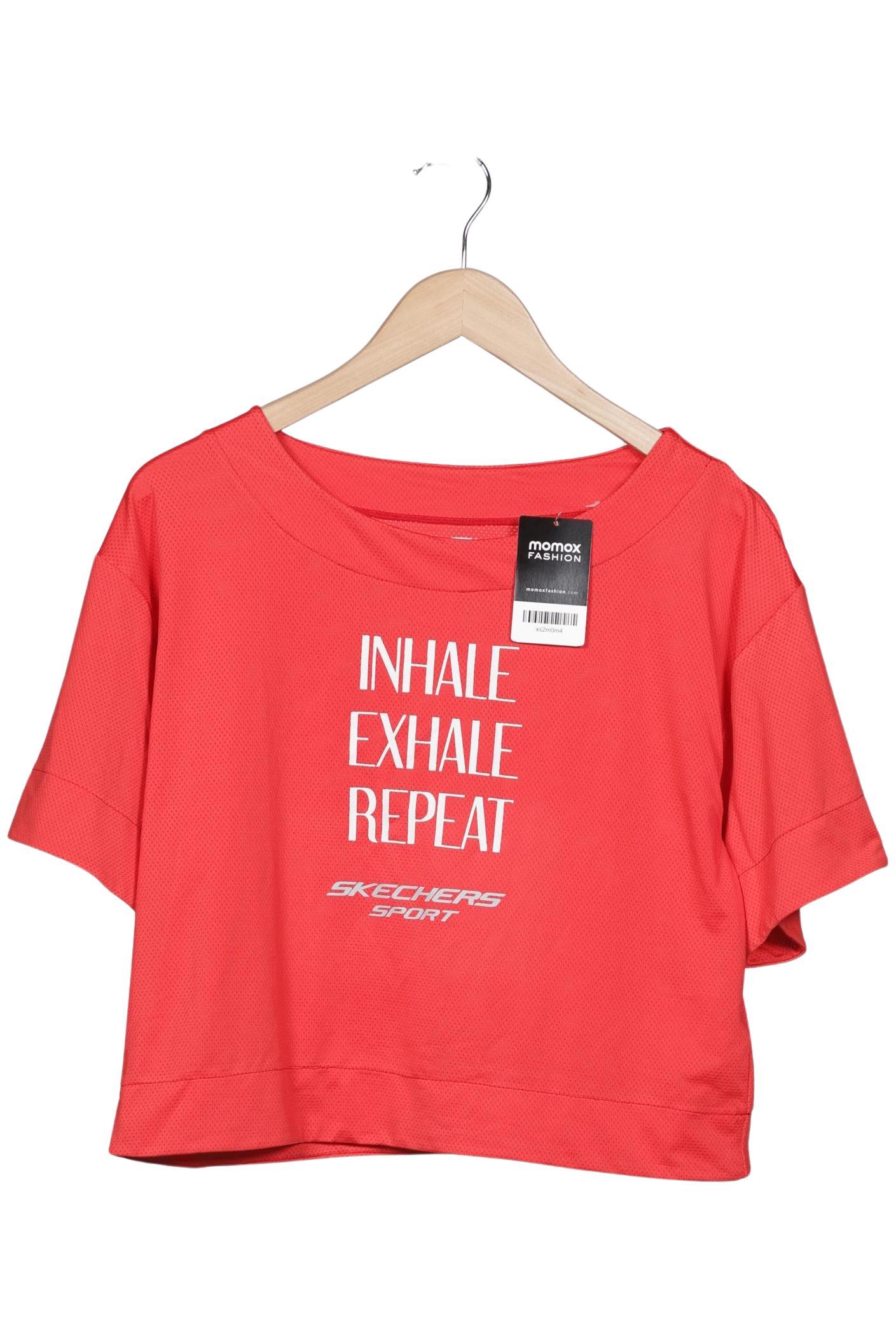 

Skechers Damen T-Shirt, rot, Gr. 8