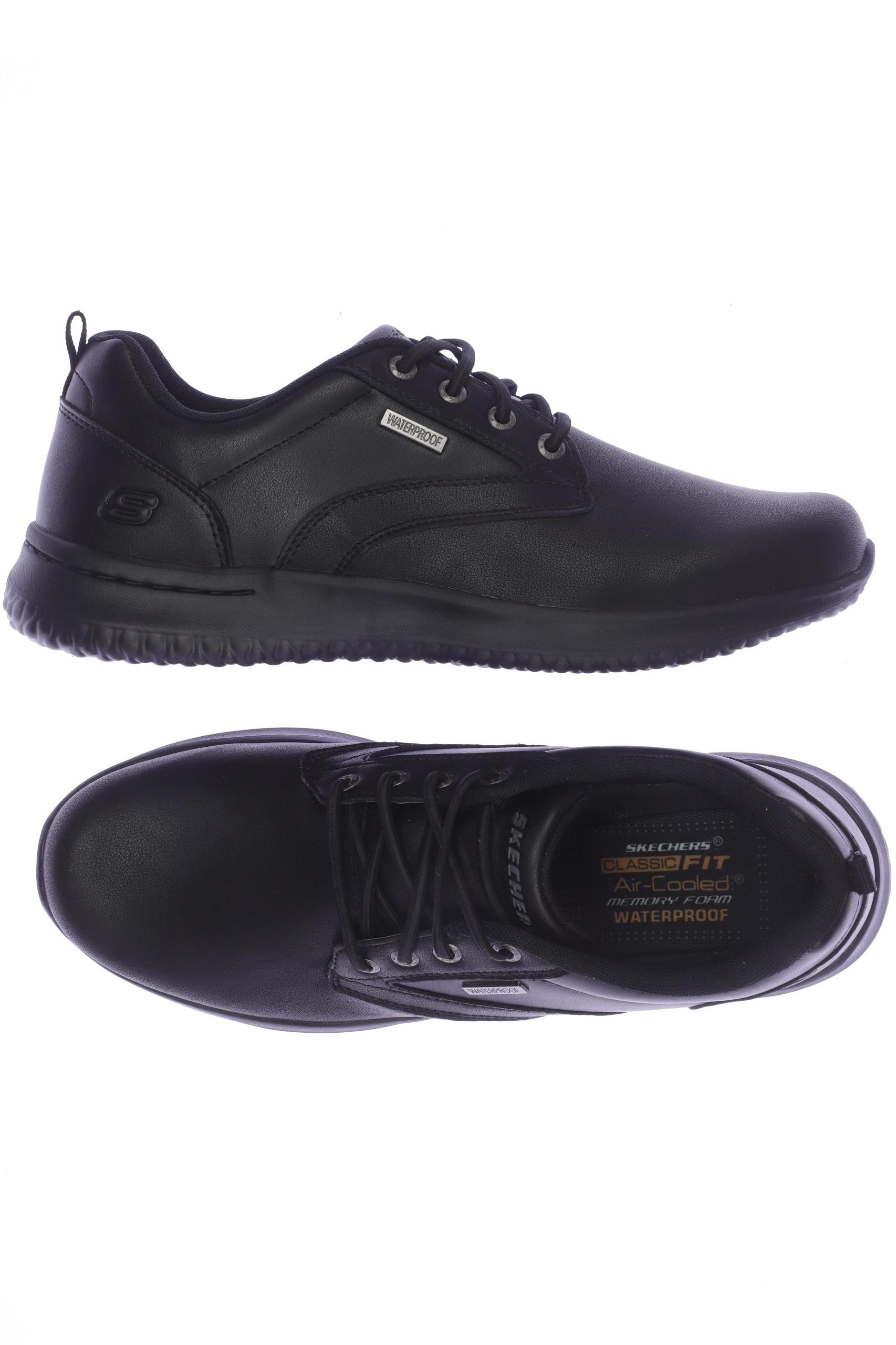 

Skechers Herren Halbschuh, schwarz, Gr. 46