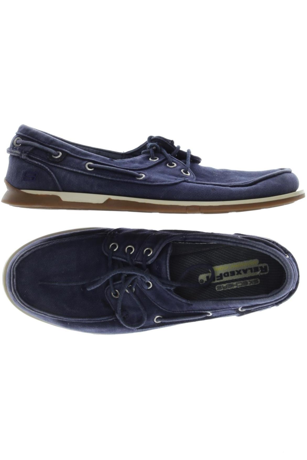 

Skechers Herren Halbschuh, marineblau, Gr. 45