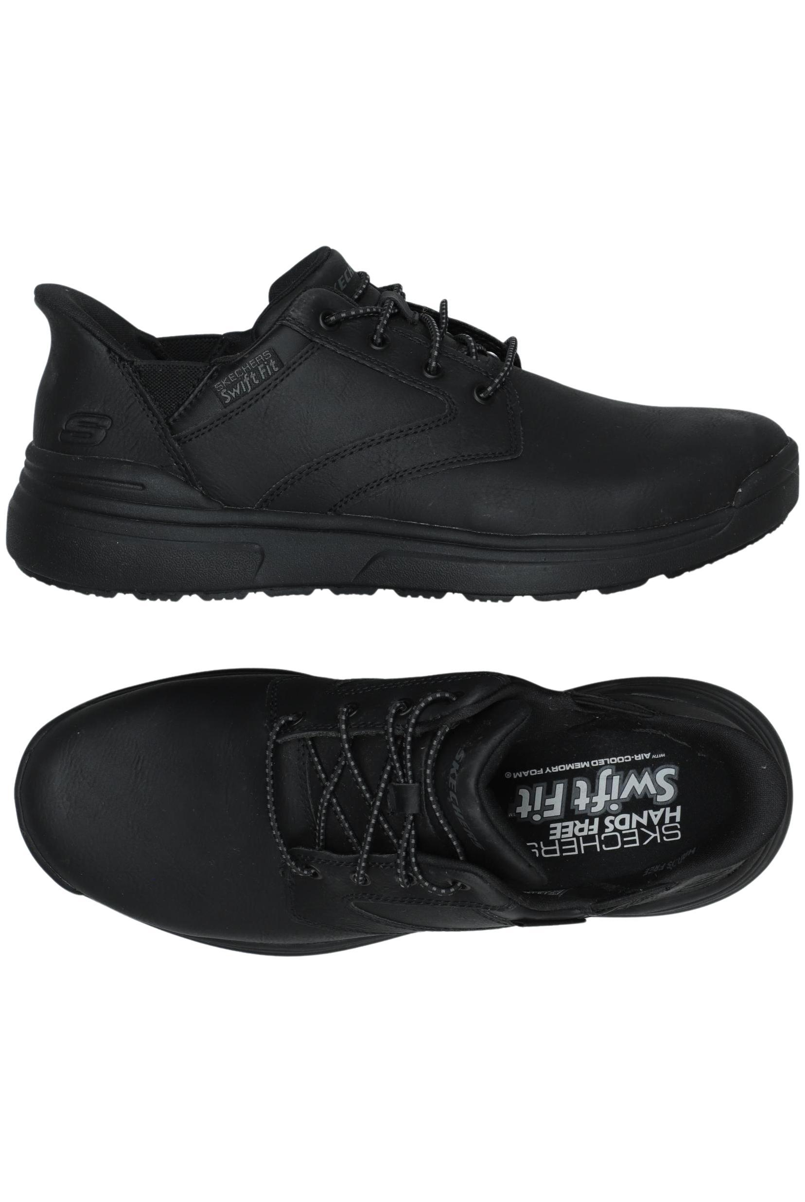 

Skechers Herren Halbschuh, schwarz, Gr. 42