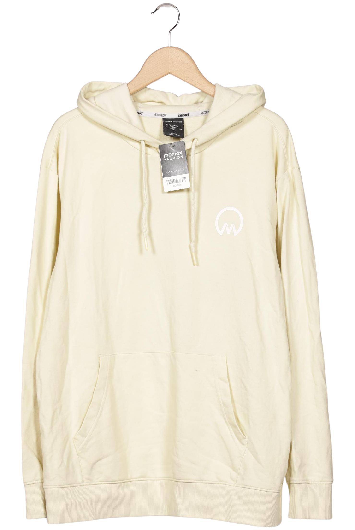 Thumbnail - Skechers Herren Kapuzenpullover, cremeweiß, Gr. 56