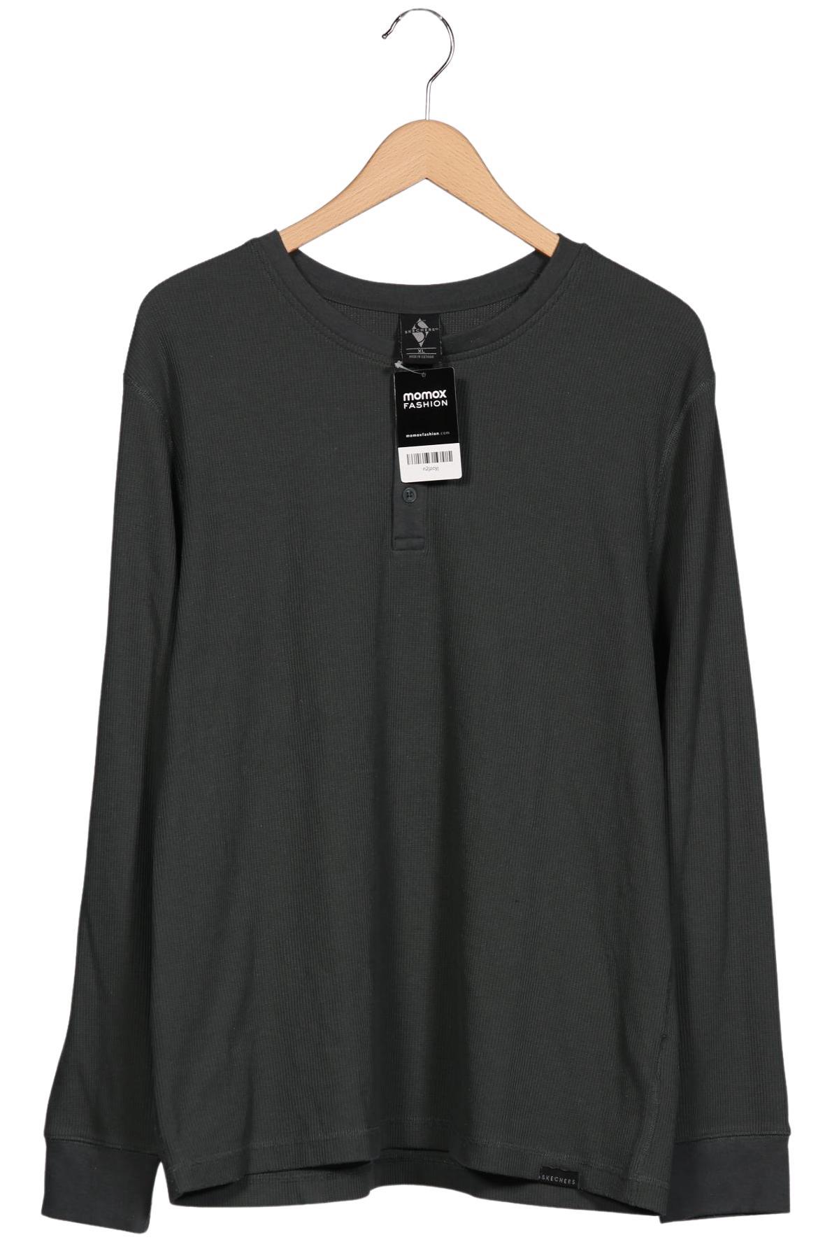 

Skechers Herren Langarmshirt, grau, Gr. 54
