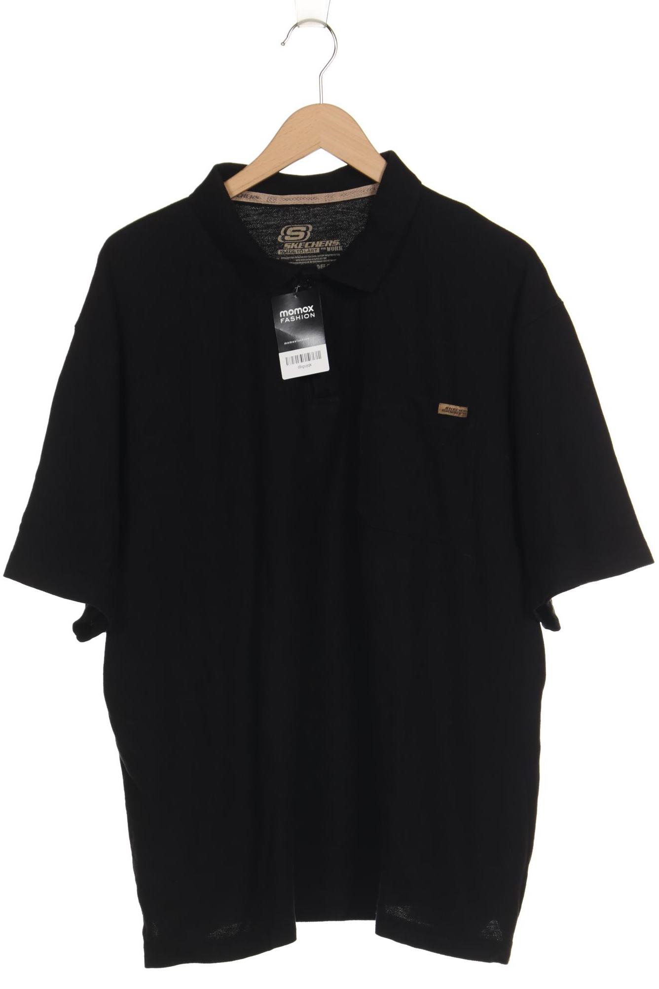 

Skechers Herren Poloshirt, schwarz, Gr. 56