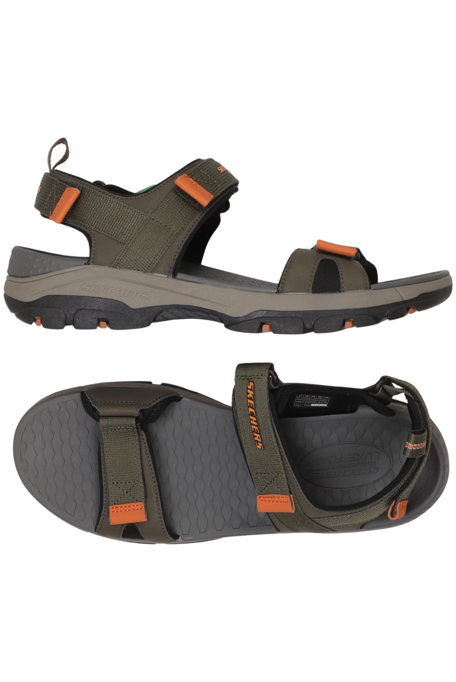 Thumbnail - Skechers Herren Sandale, grün, Gr. 45