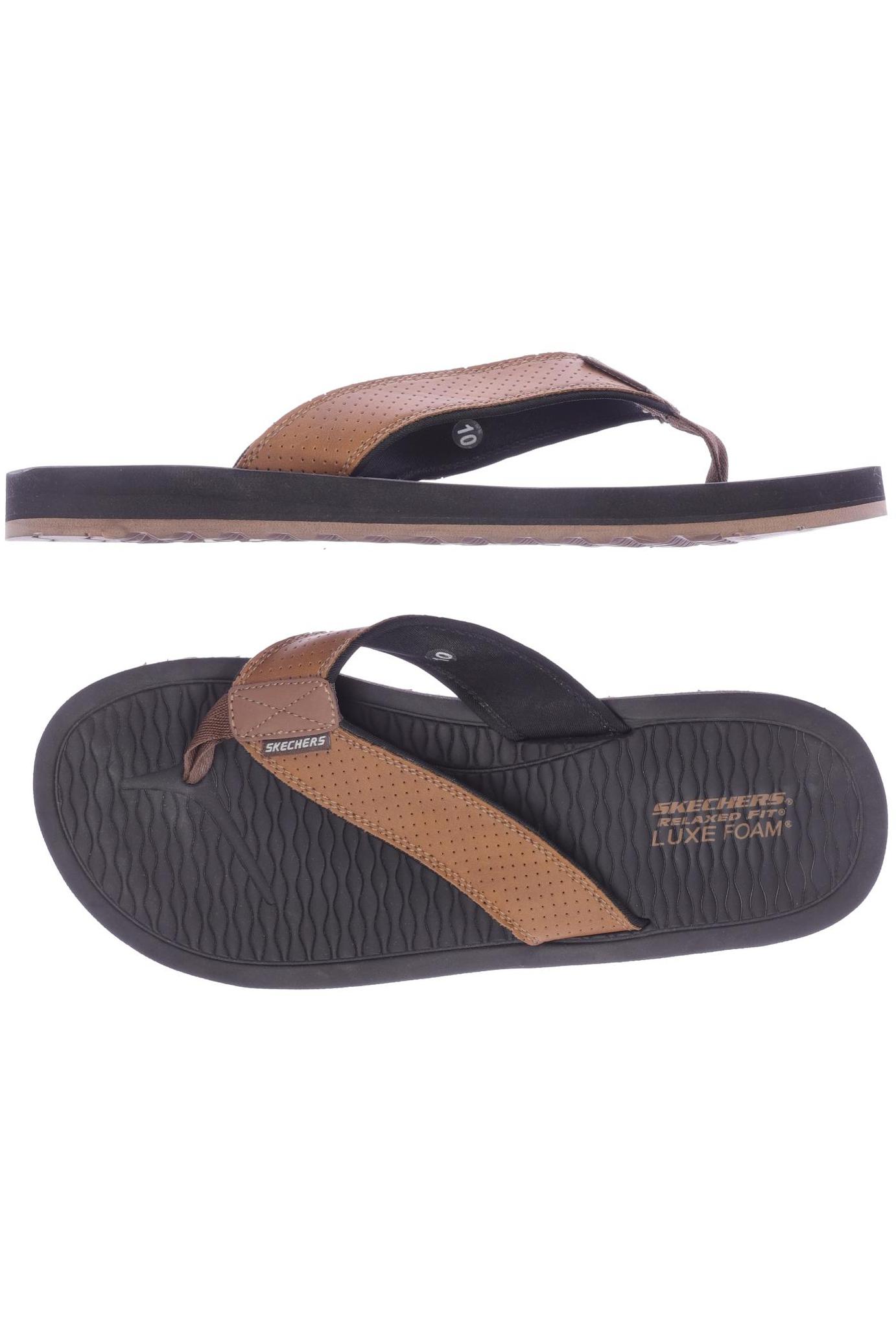 

Skechers Herren Sandale, braun, Gr. 10