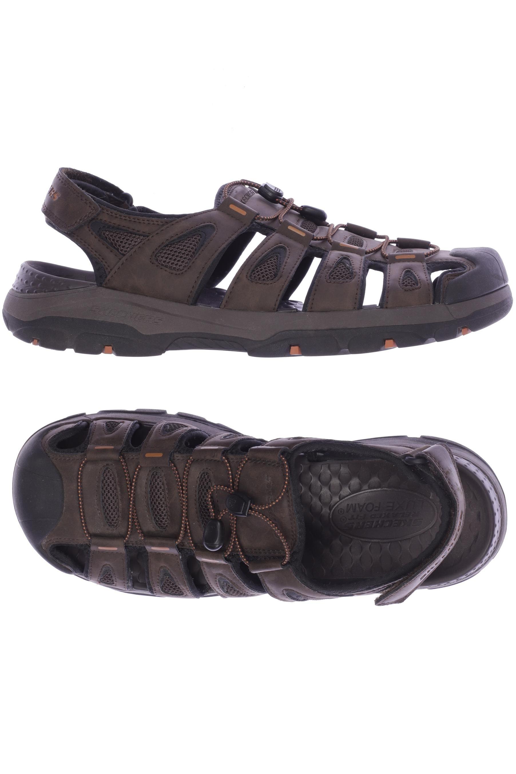 

Skechers Herren Sandale, braun, Gr. 46