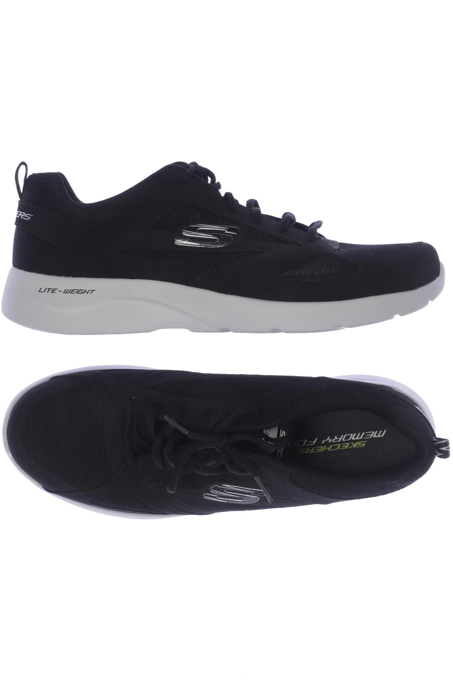 

Skechers Herren Sneakers, schwarz, Gr. 46