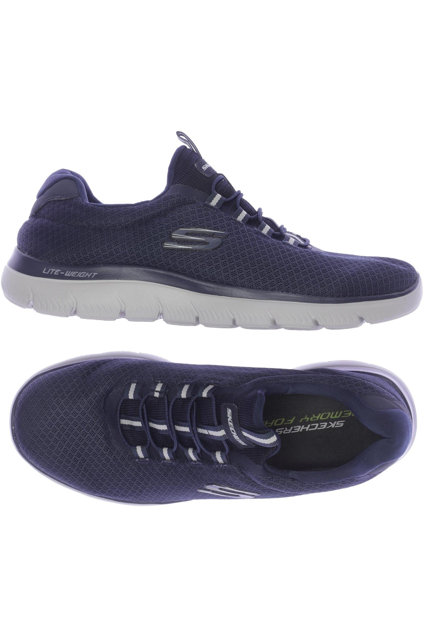 

Skechers Herren Sneakers, blau, Gr. 42